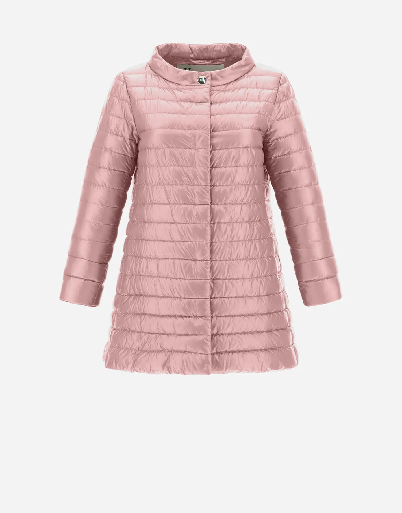 Herno Long Down Jackets | A-Shape Light Pink