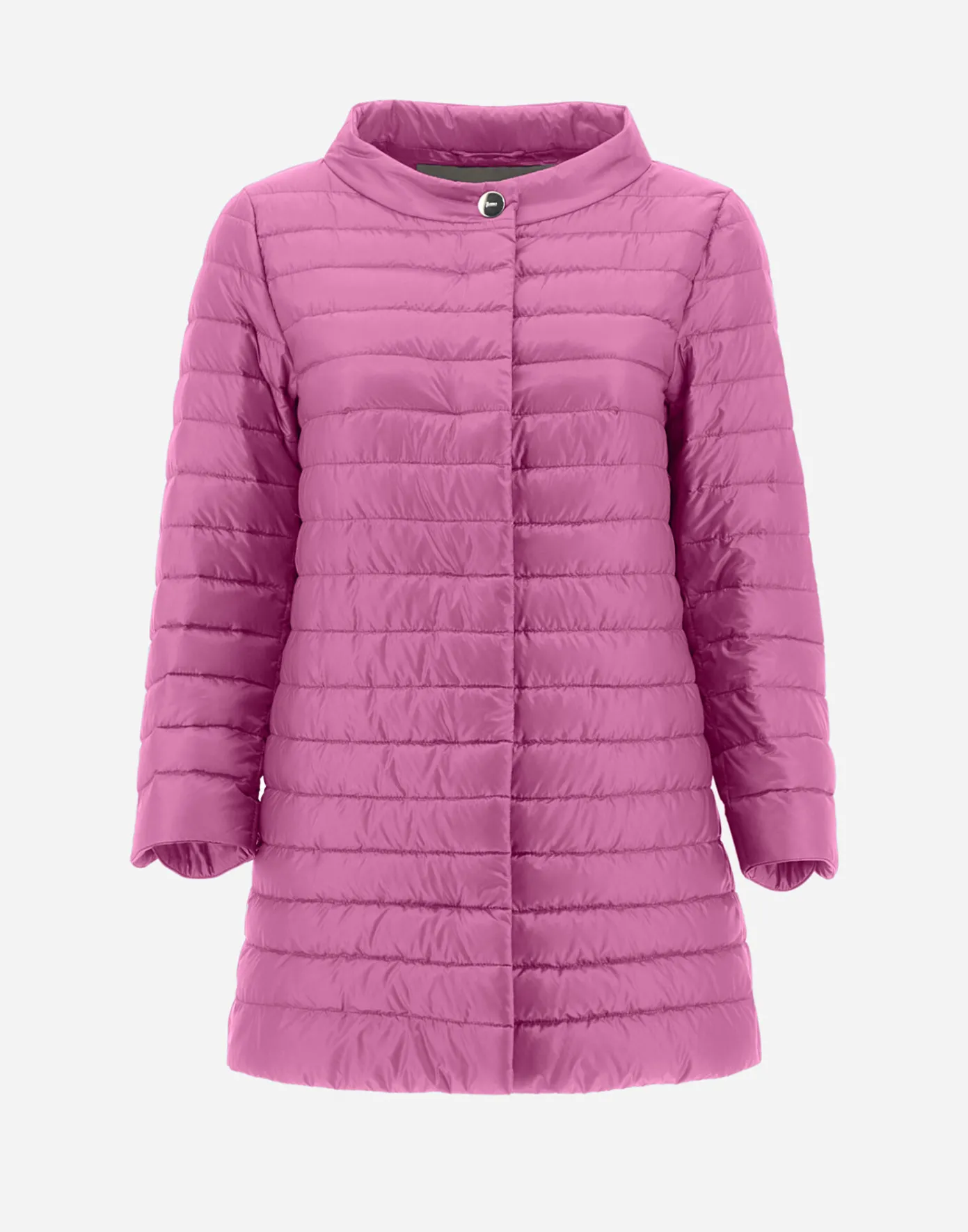 Herno Long Down Jackets | A-Shape Periwinkle