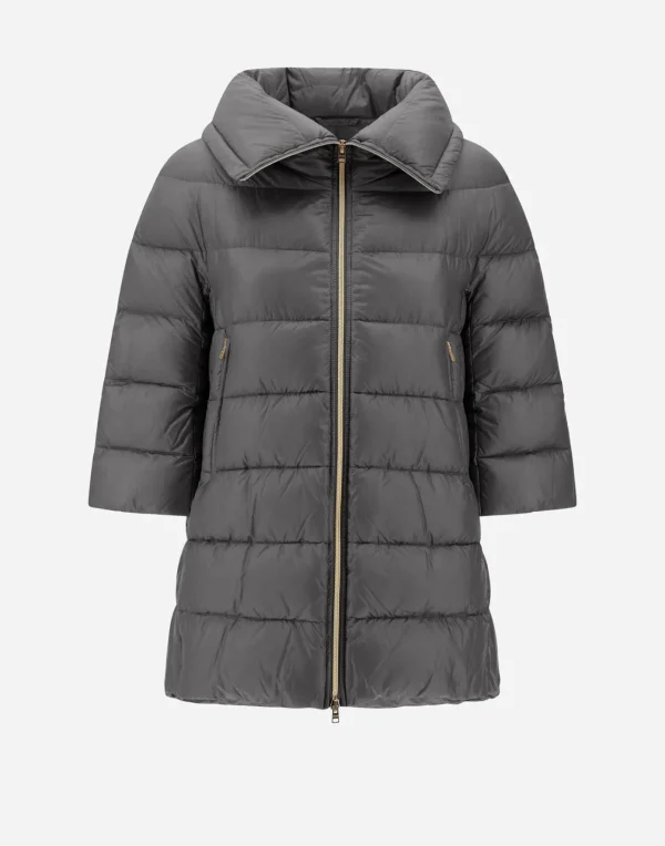 Herno Long Down Jackets | A-Shape Grey