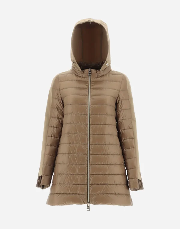 Herno Long Down Jackets | A-Shape Camel