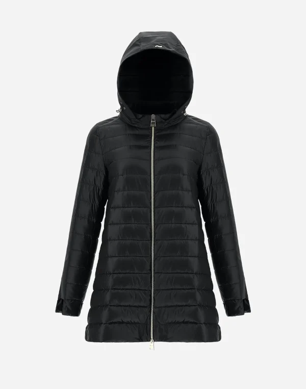 Herno Long Down Jackets | A-Shape Black