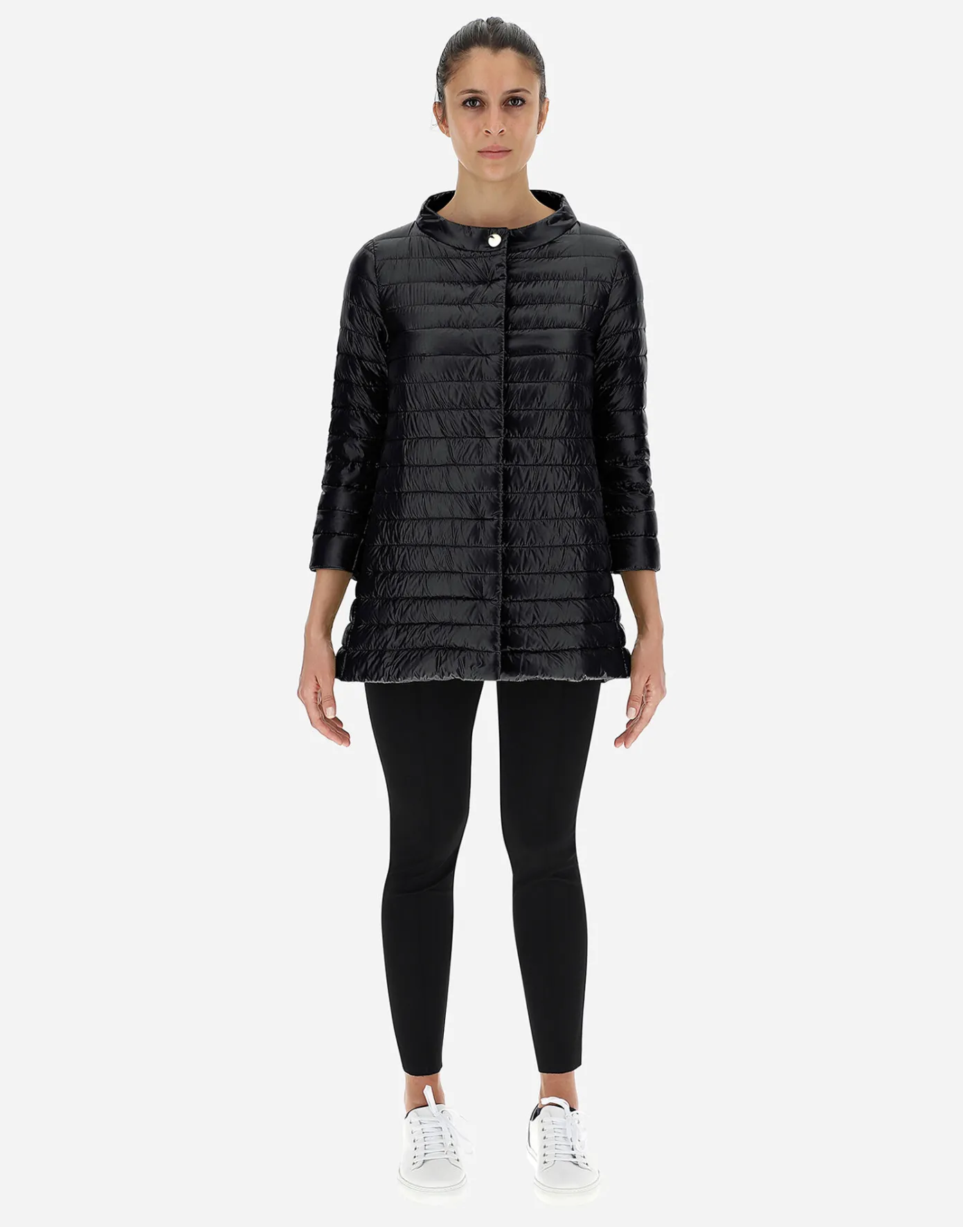 Herno Long Down Jackets | A-Shape Black