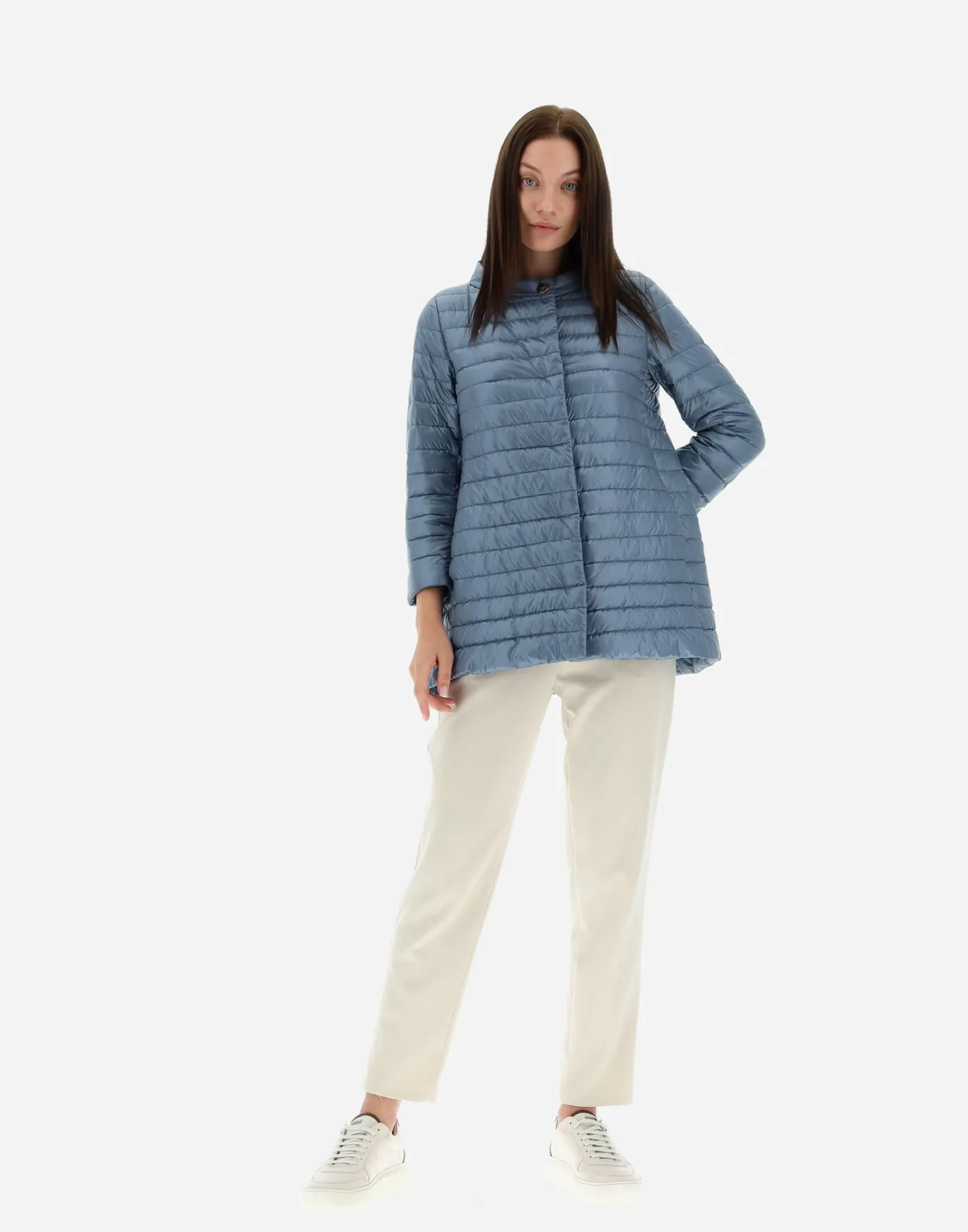 Herno Long Down Jackets | A-Shape Sky