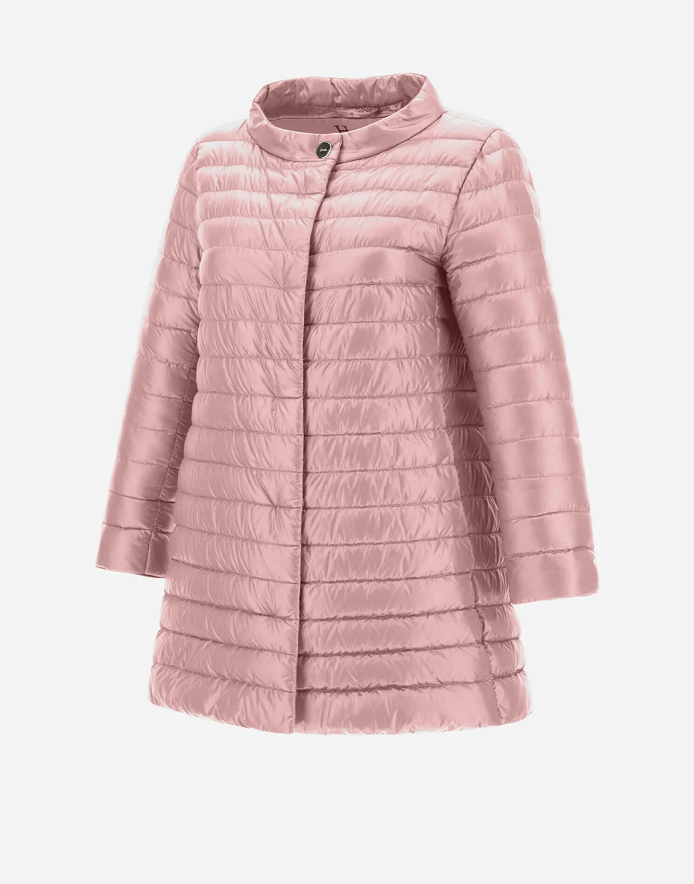 Herno Long Down Jackets | A-Shape Light Pink