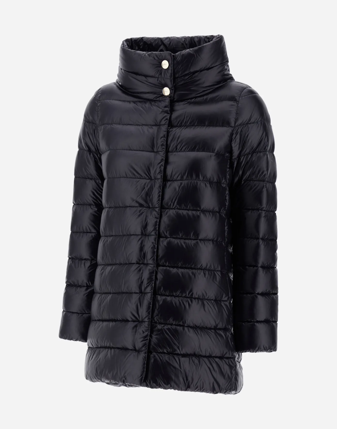 Herno Long Down Jackets | A-Shape Black