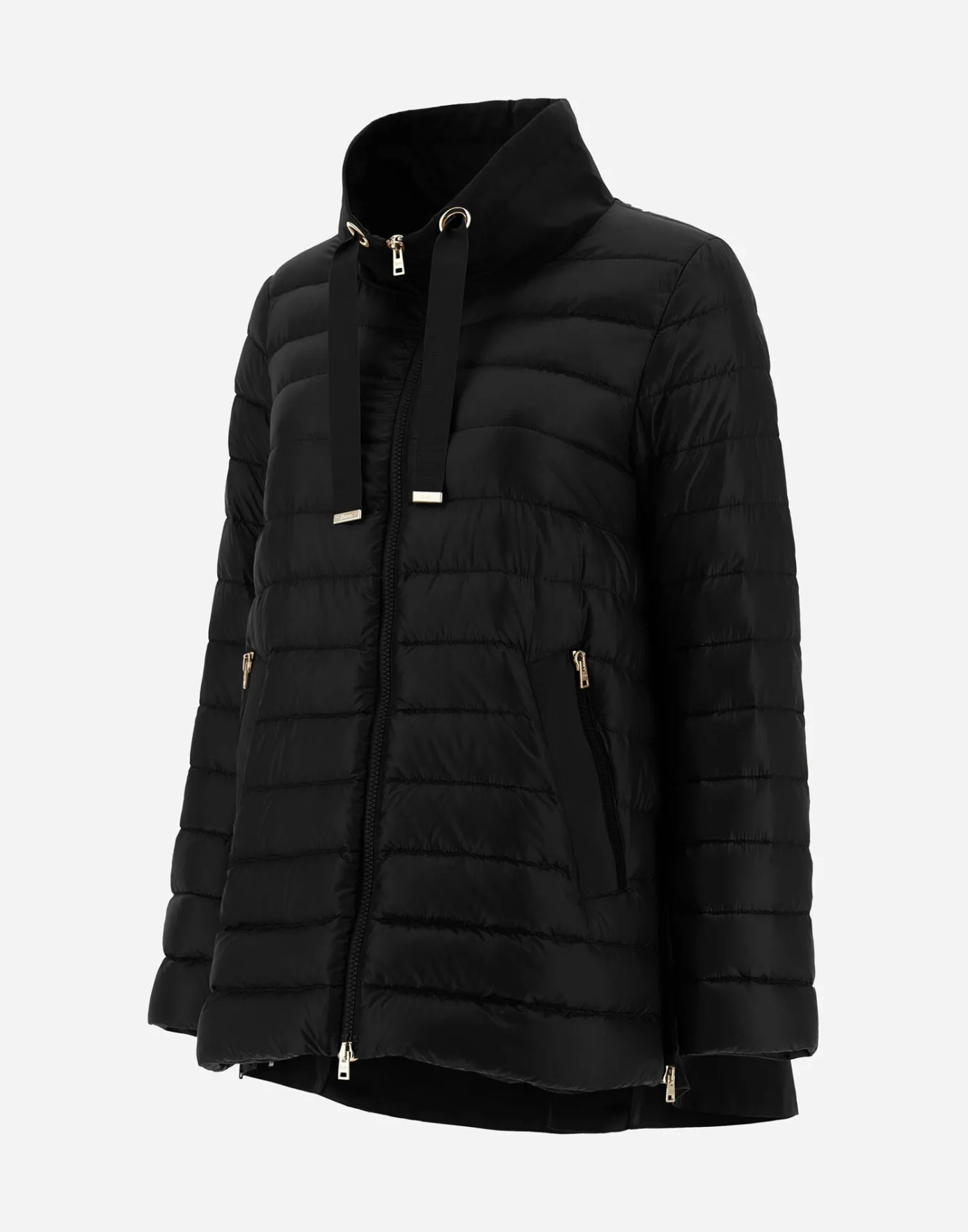 Herno Long Down Jackets | A-Shape Black