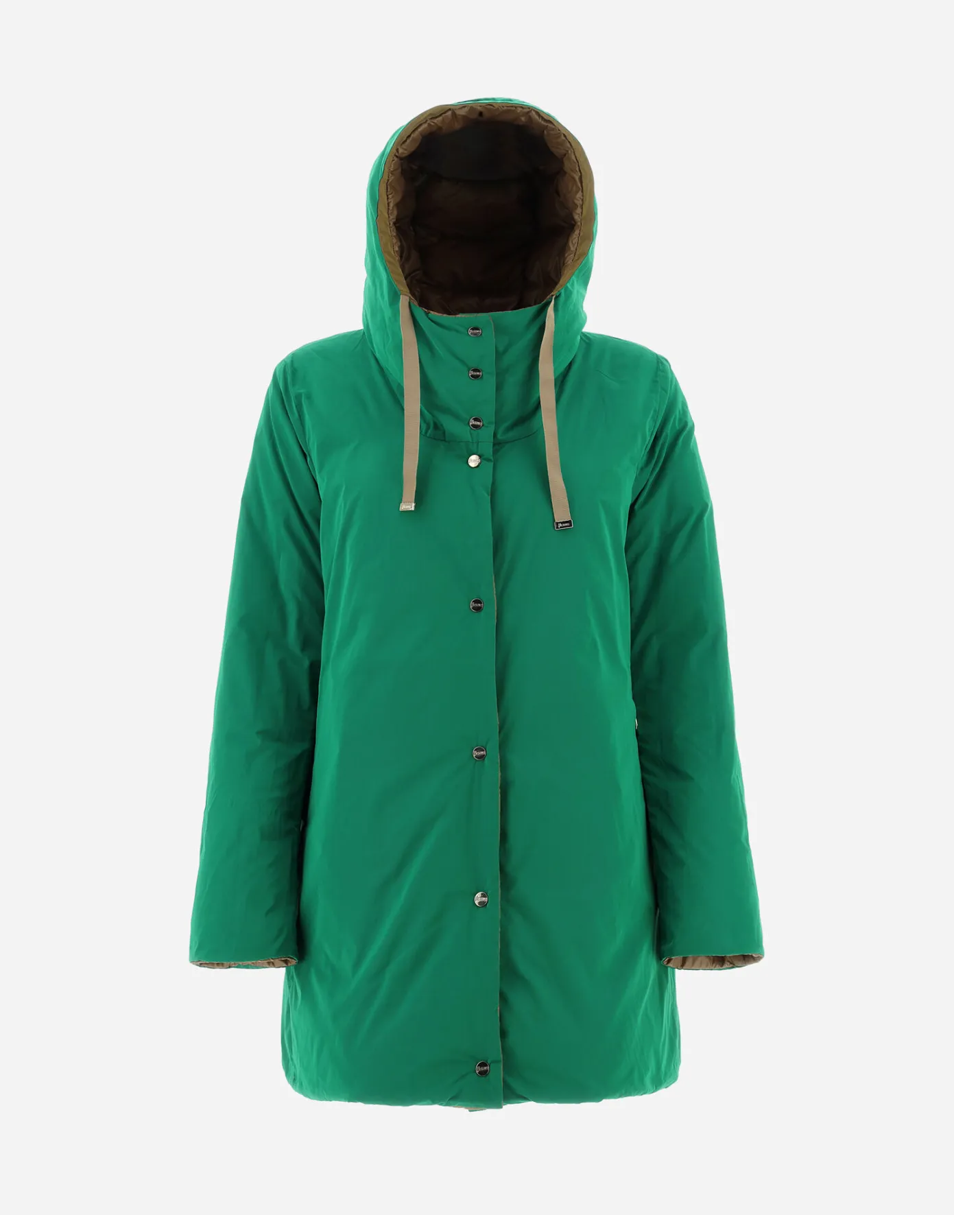 Herno Long Down Jackets | A-Shape Camel