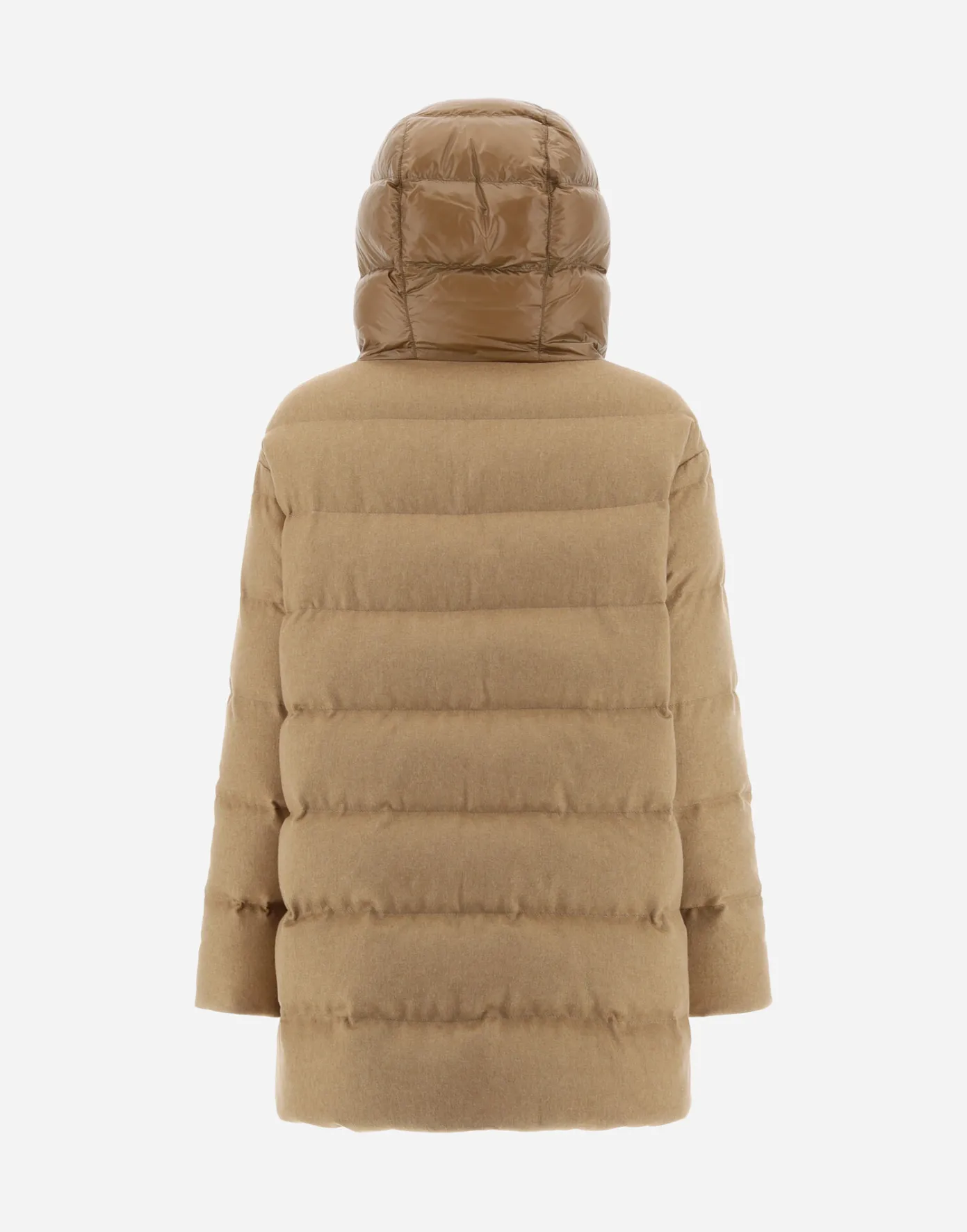 Herno Long Down Jackets | A-Shape Sand