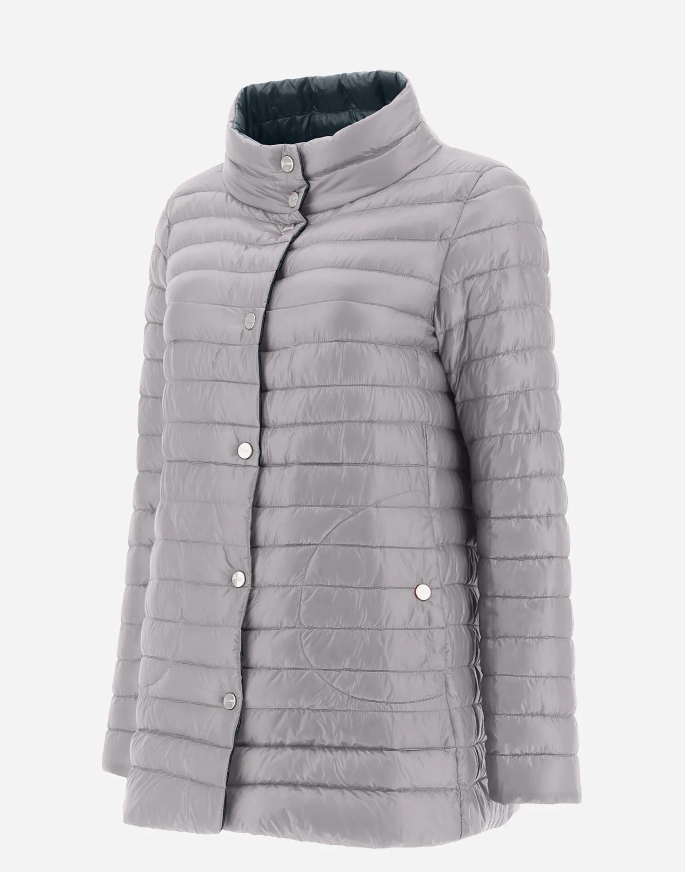 Herno Long Down Jackets | A-Shape New Blue