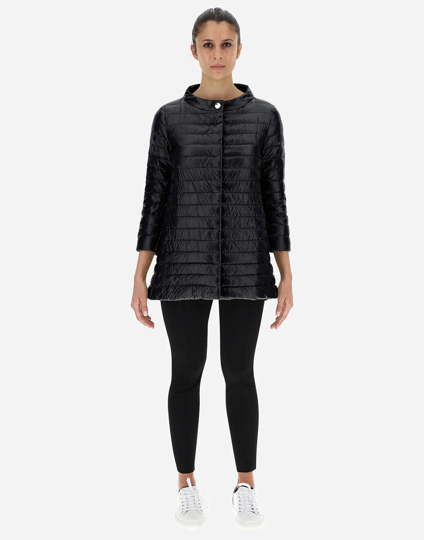 Herno Long Down Jackets | A-Shape Black