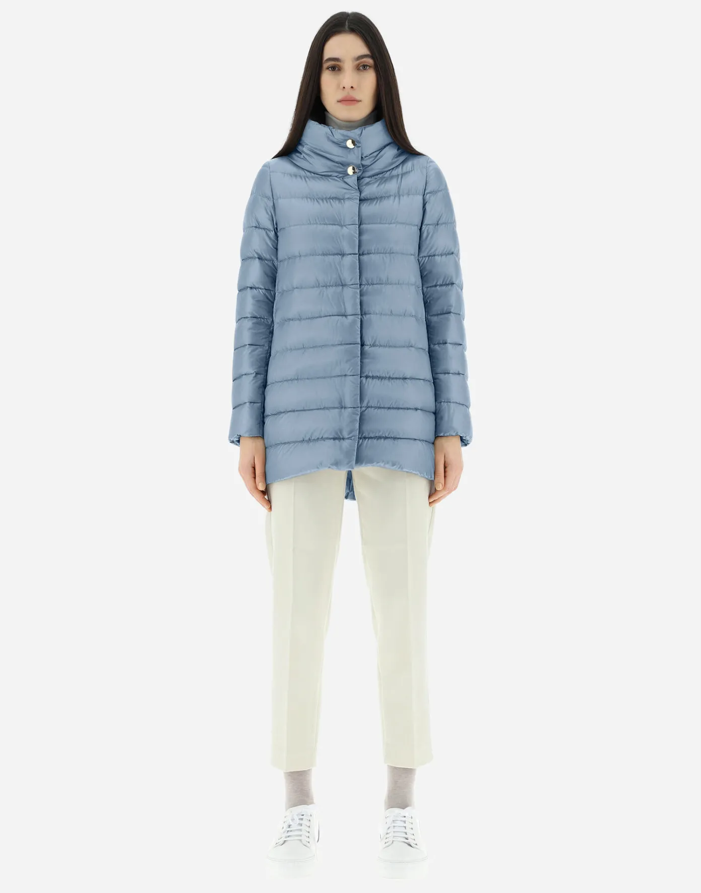 Herno Long Down Jackets | A-Shape Sky