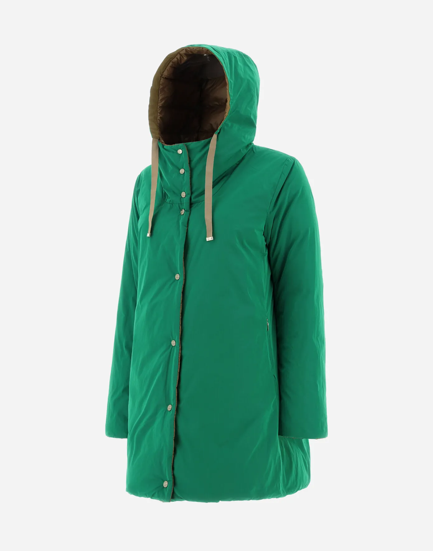 Herno Long Down Jackets | A-Shape Camel
