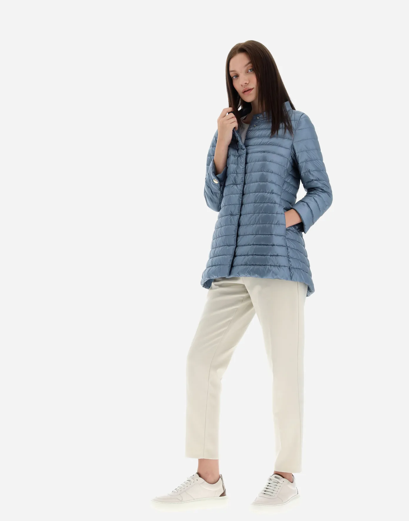 Herno Long Down Jackets | A-Shape Sky