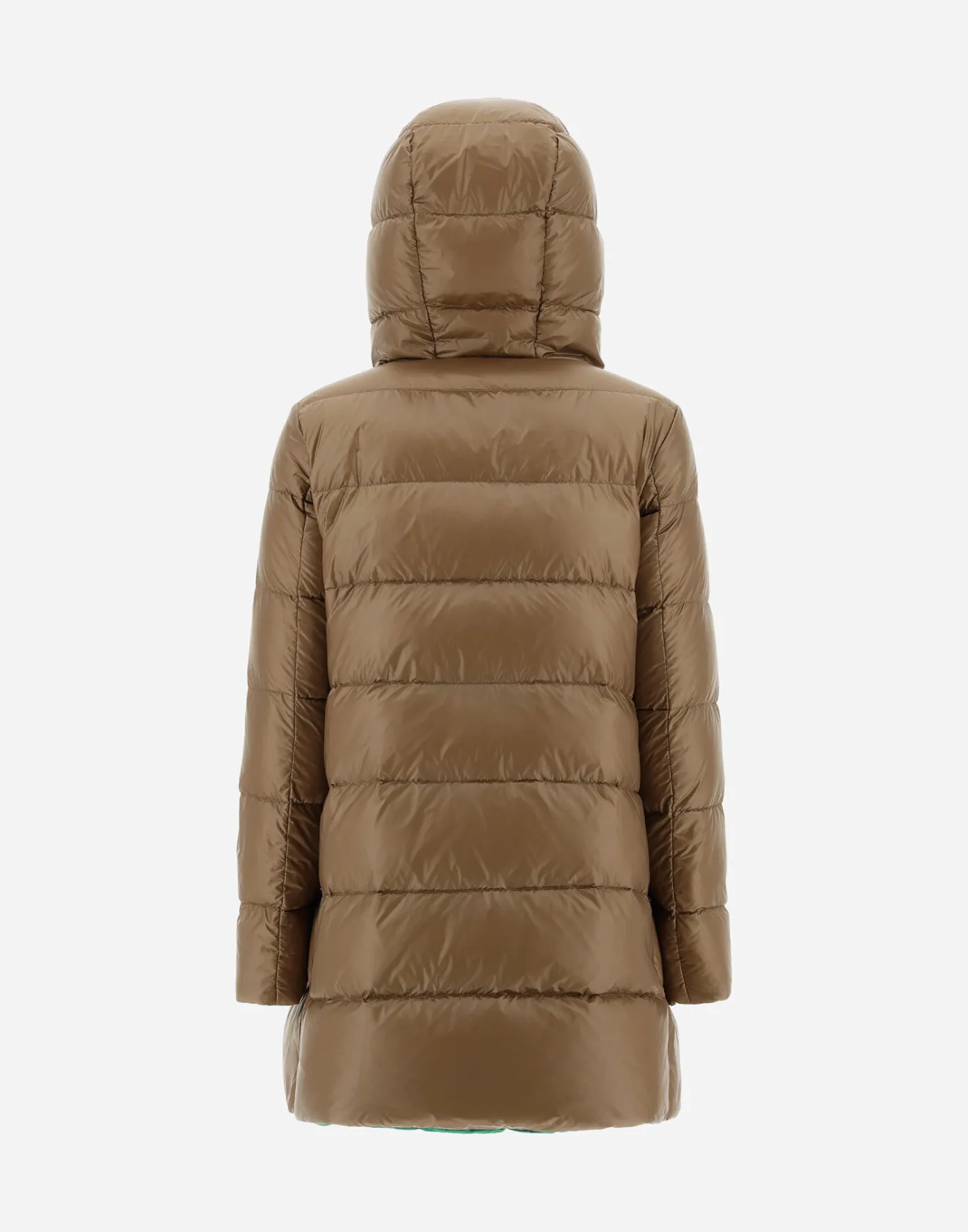 Herno Long Down Jackets | A-Shape Camel
