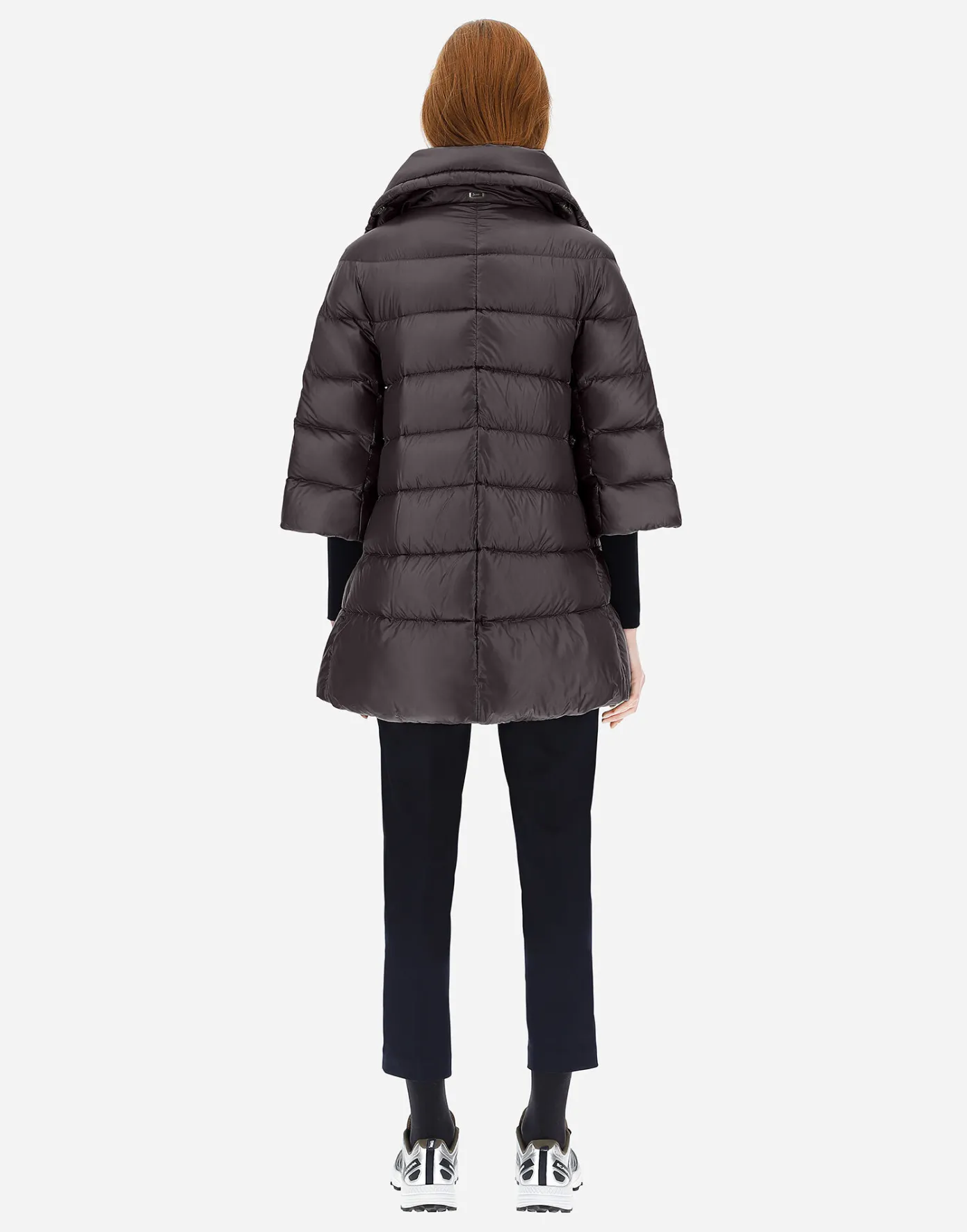 Herno Long Down Jackets | A-Shape Grey