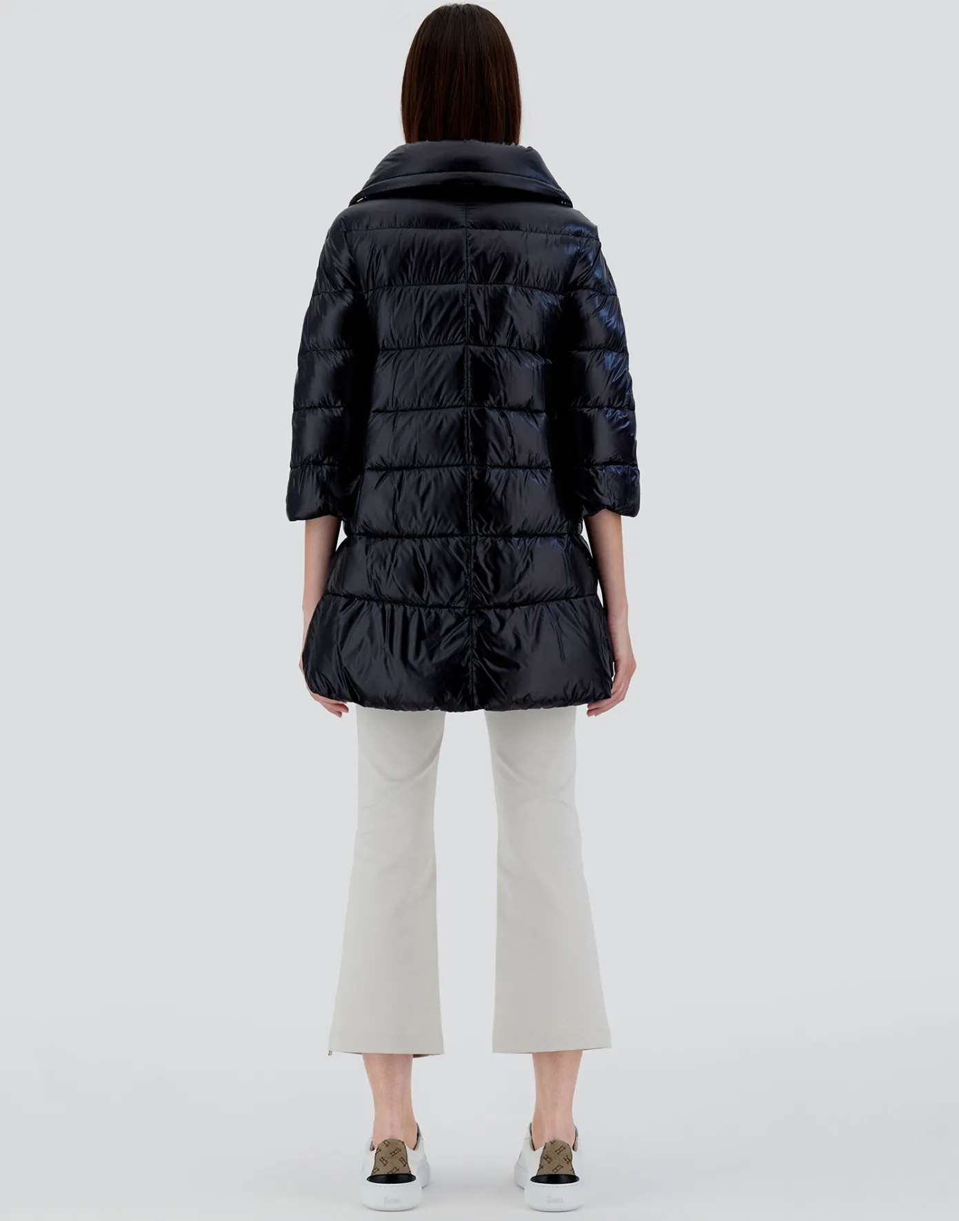 Herno Long Down Jackets | A-Shape Black