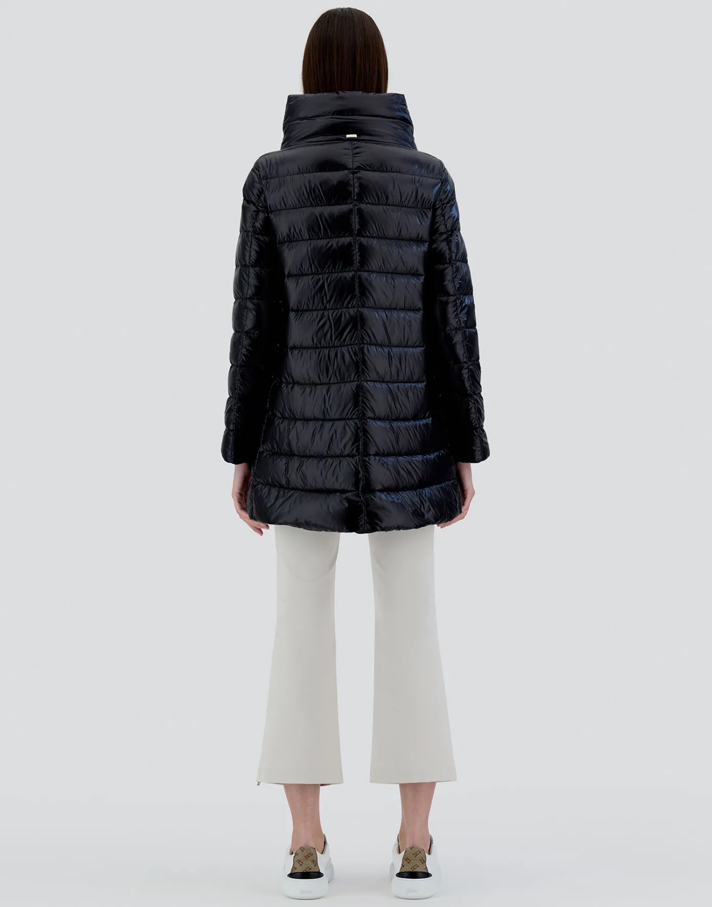 Herno Long Down Jackets | A-Shape Black