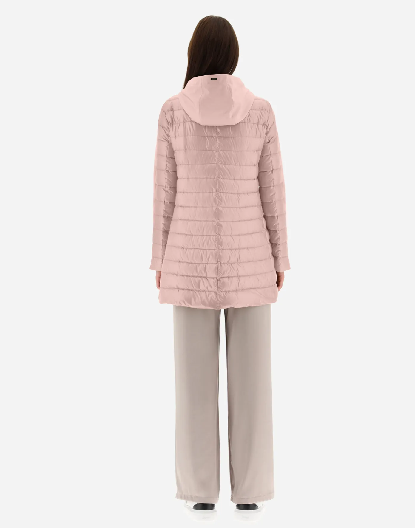 Herno Long Down Jackets | A-Shape Pink