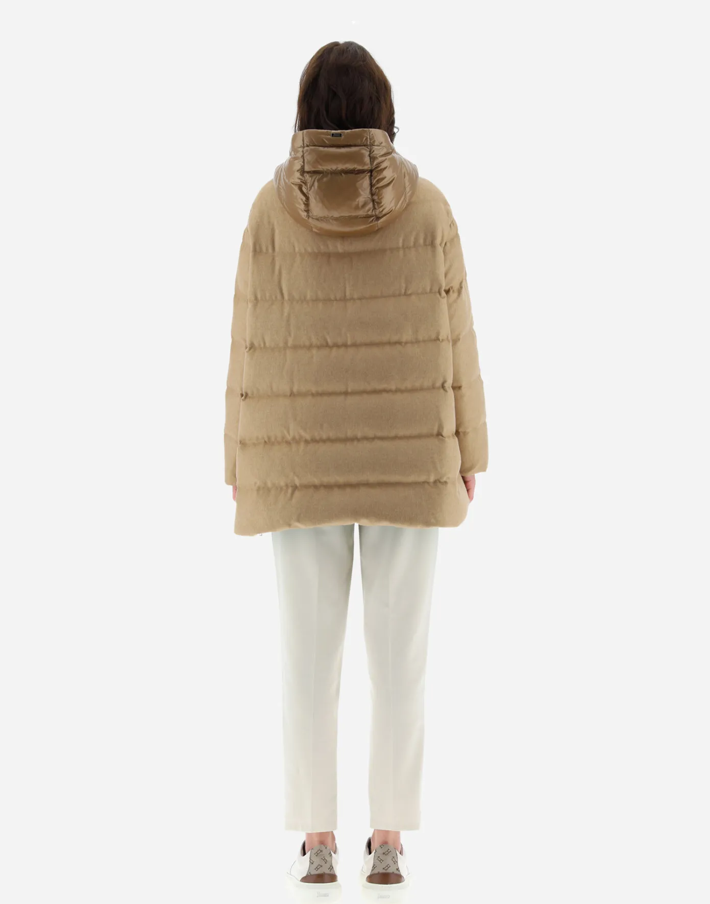 Herno Long Down Jackets | A-Shape Sand