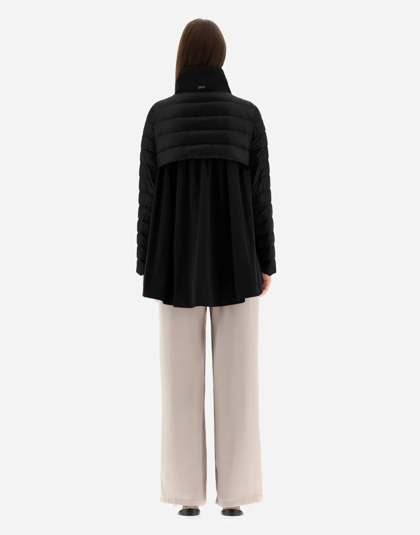 Herno Long Down Jackets | A-Shape Black