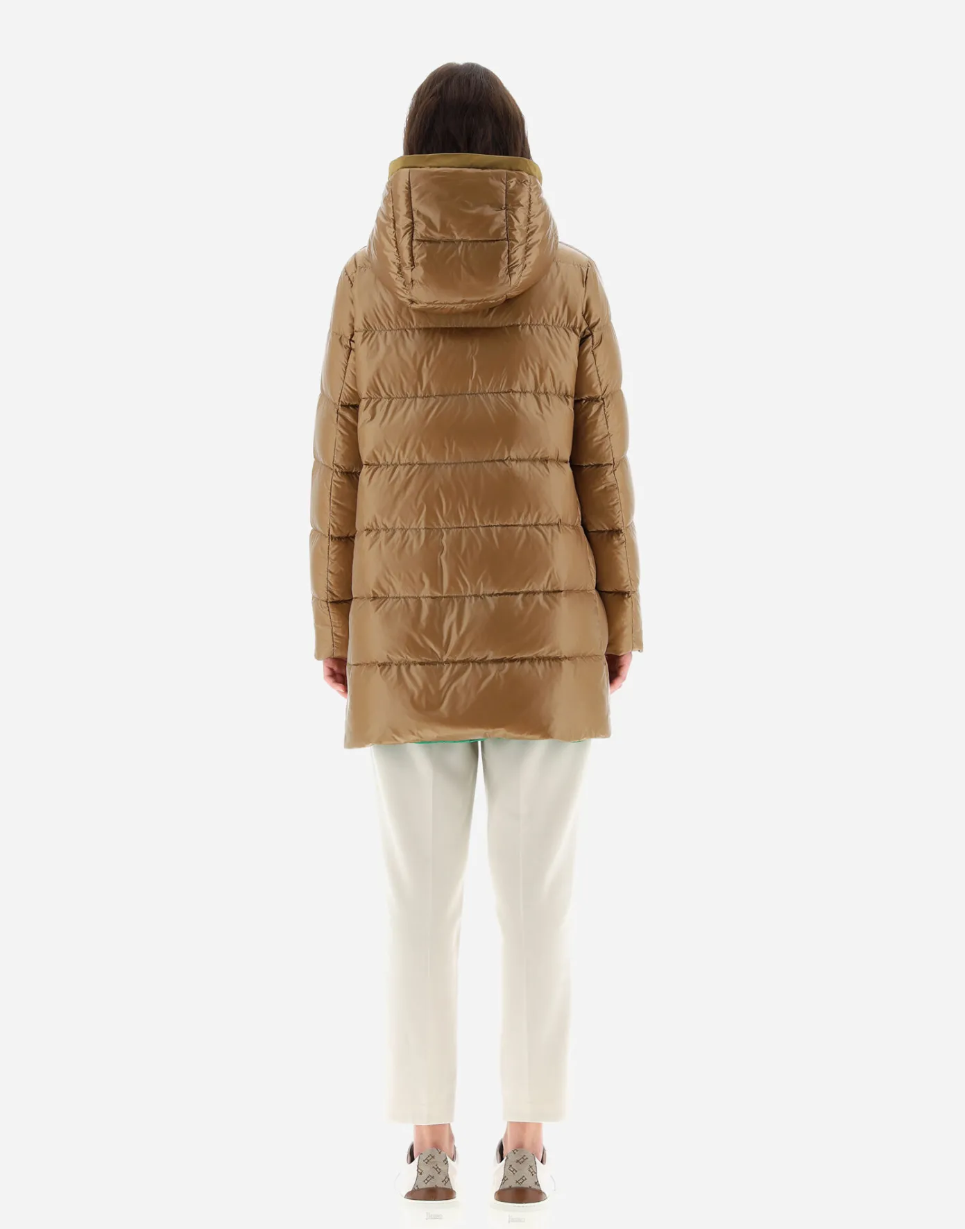 Herno Long Down Jackets | A-Shape Camel