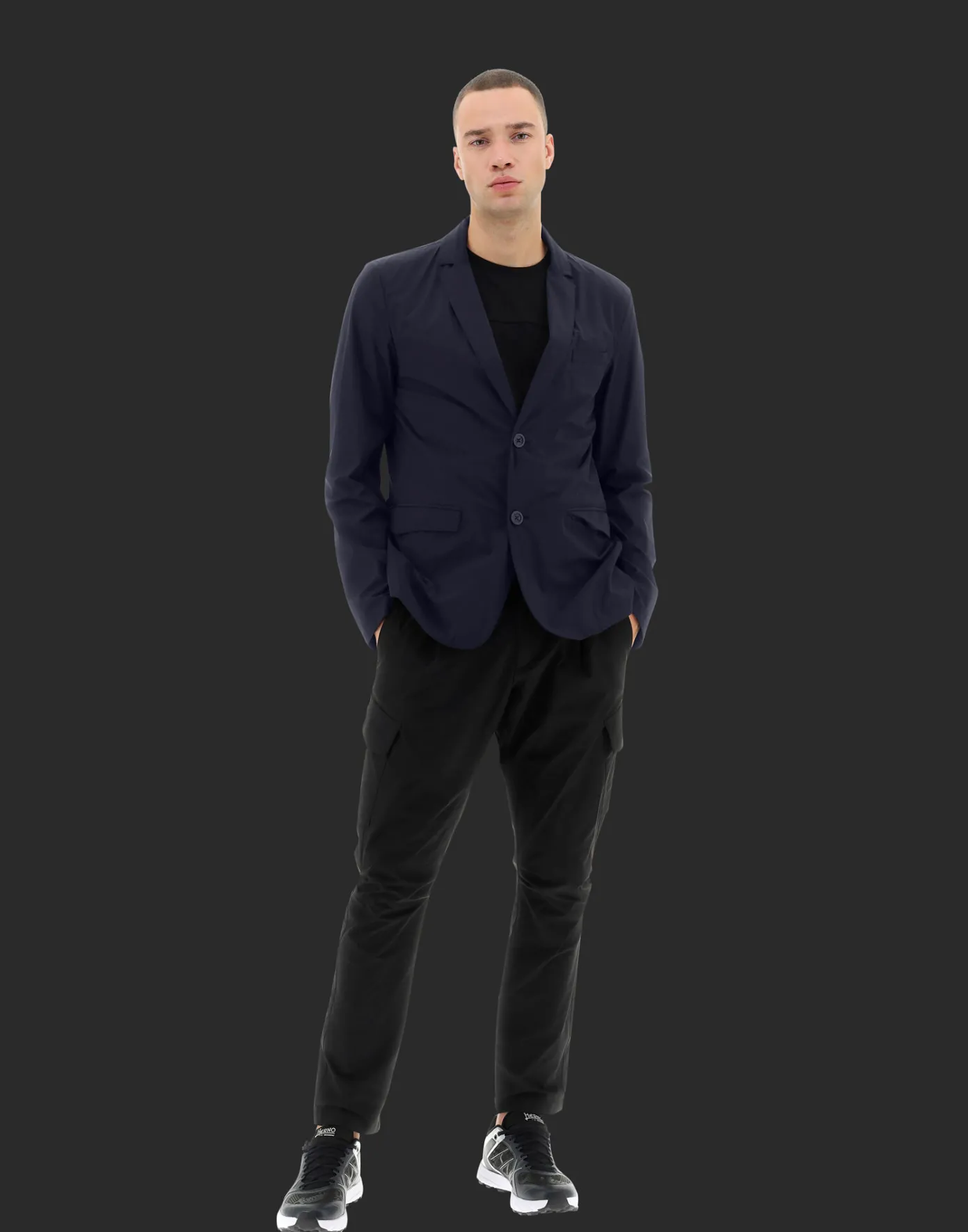 Herno Blazers | Blazers Navy Blue