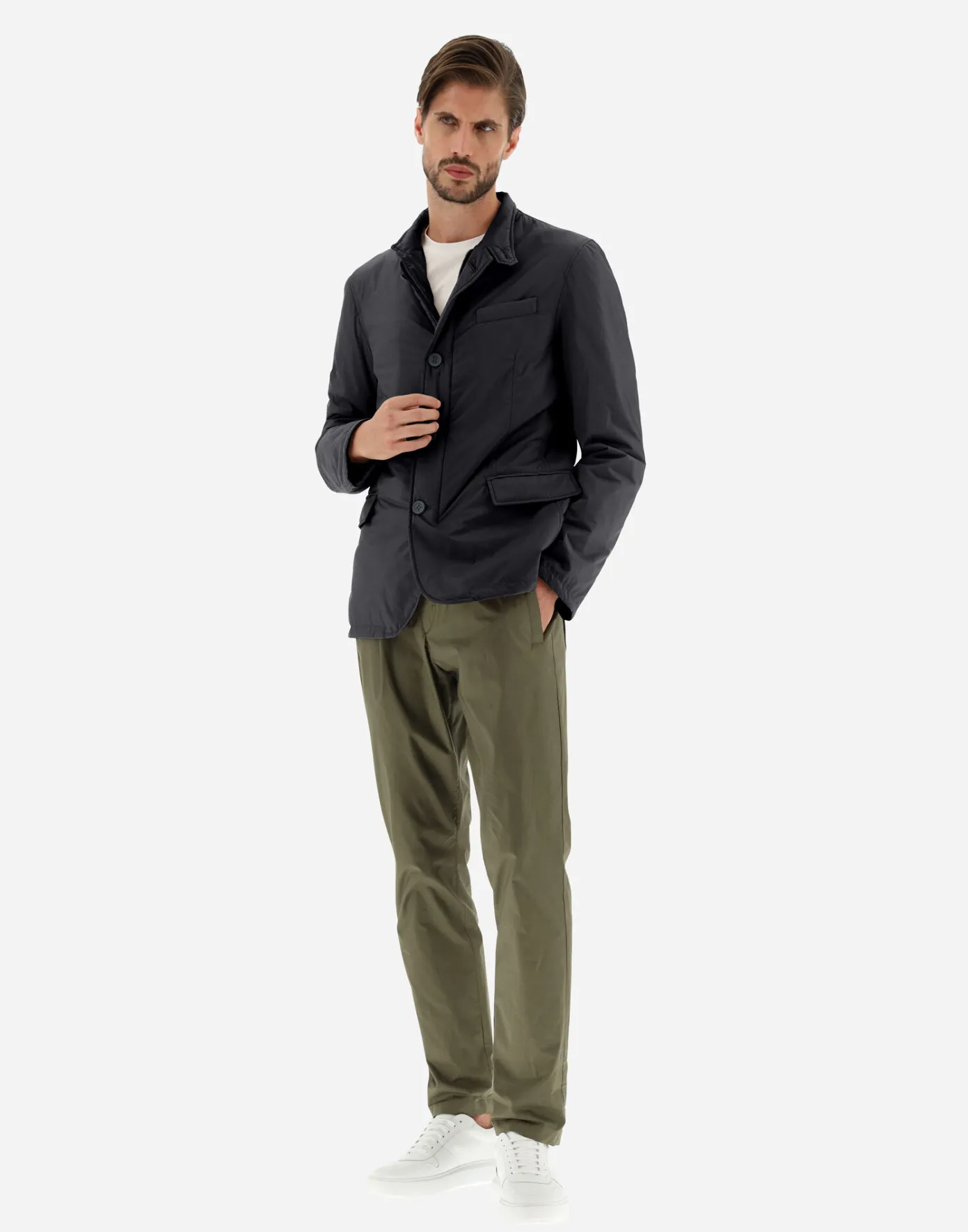 Herno Blazers | Blazers Navy Blue