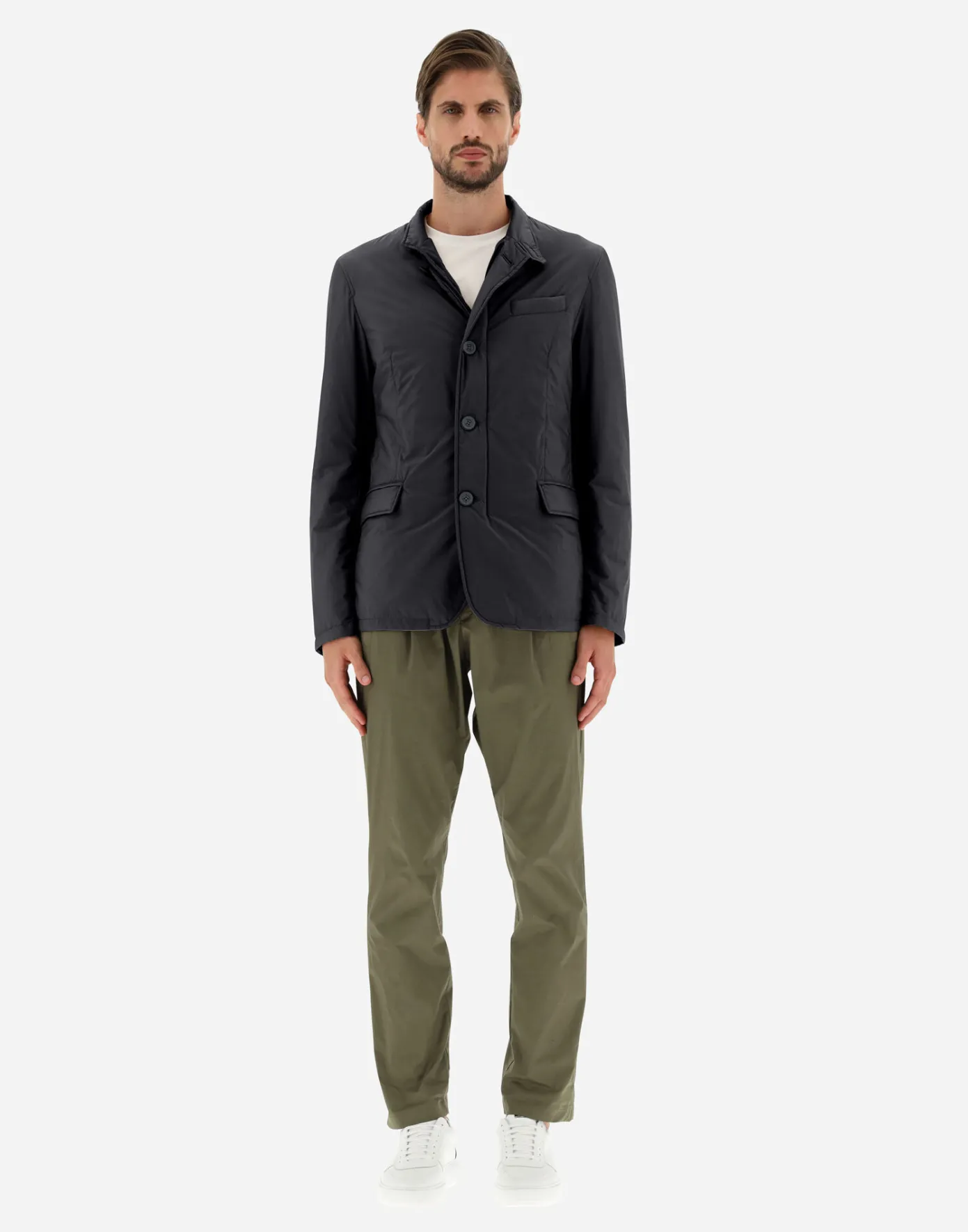 Herno Blazers | Blazers Navy Blue