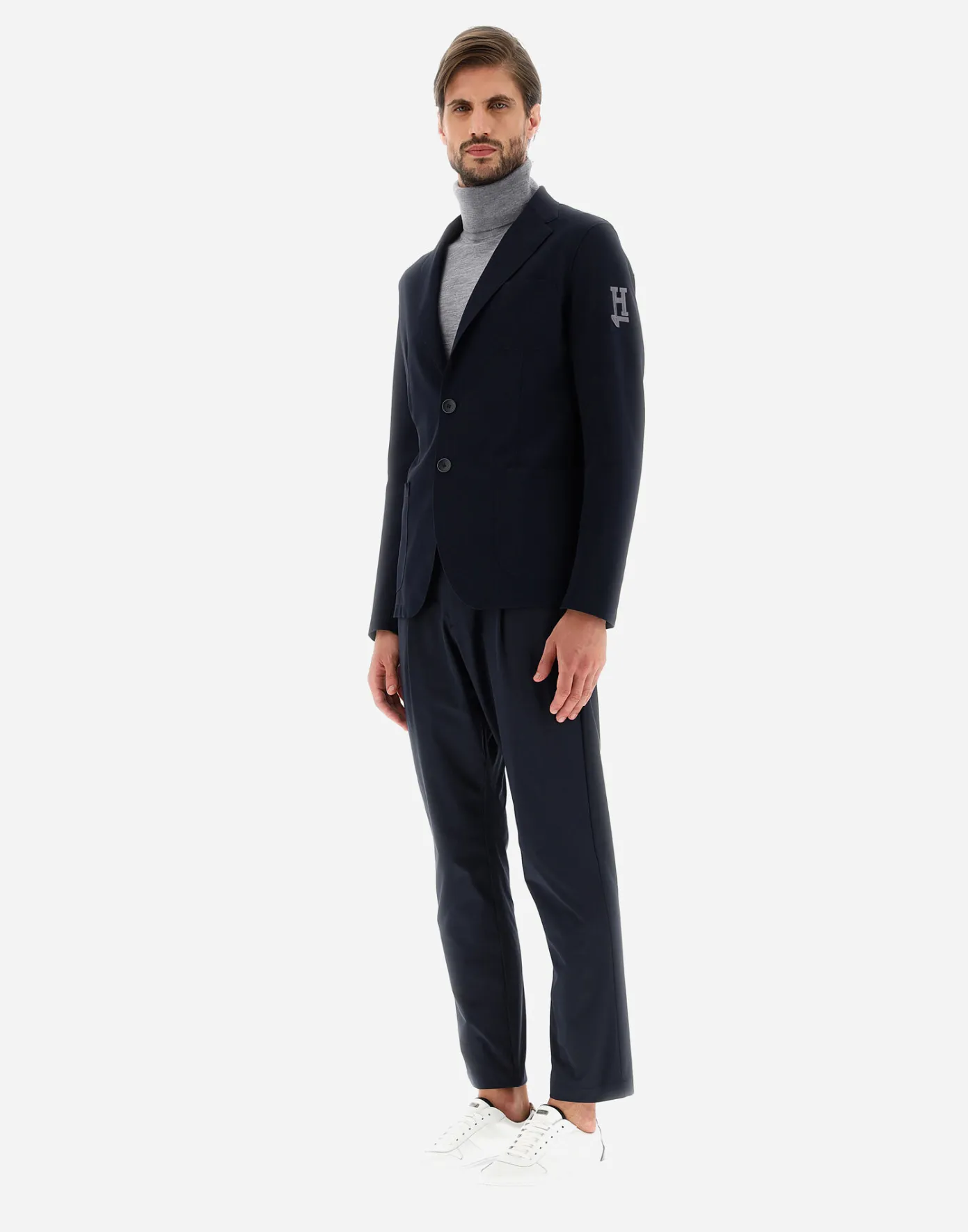 Herno Blazers | Blazers Navy Blue
