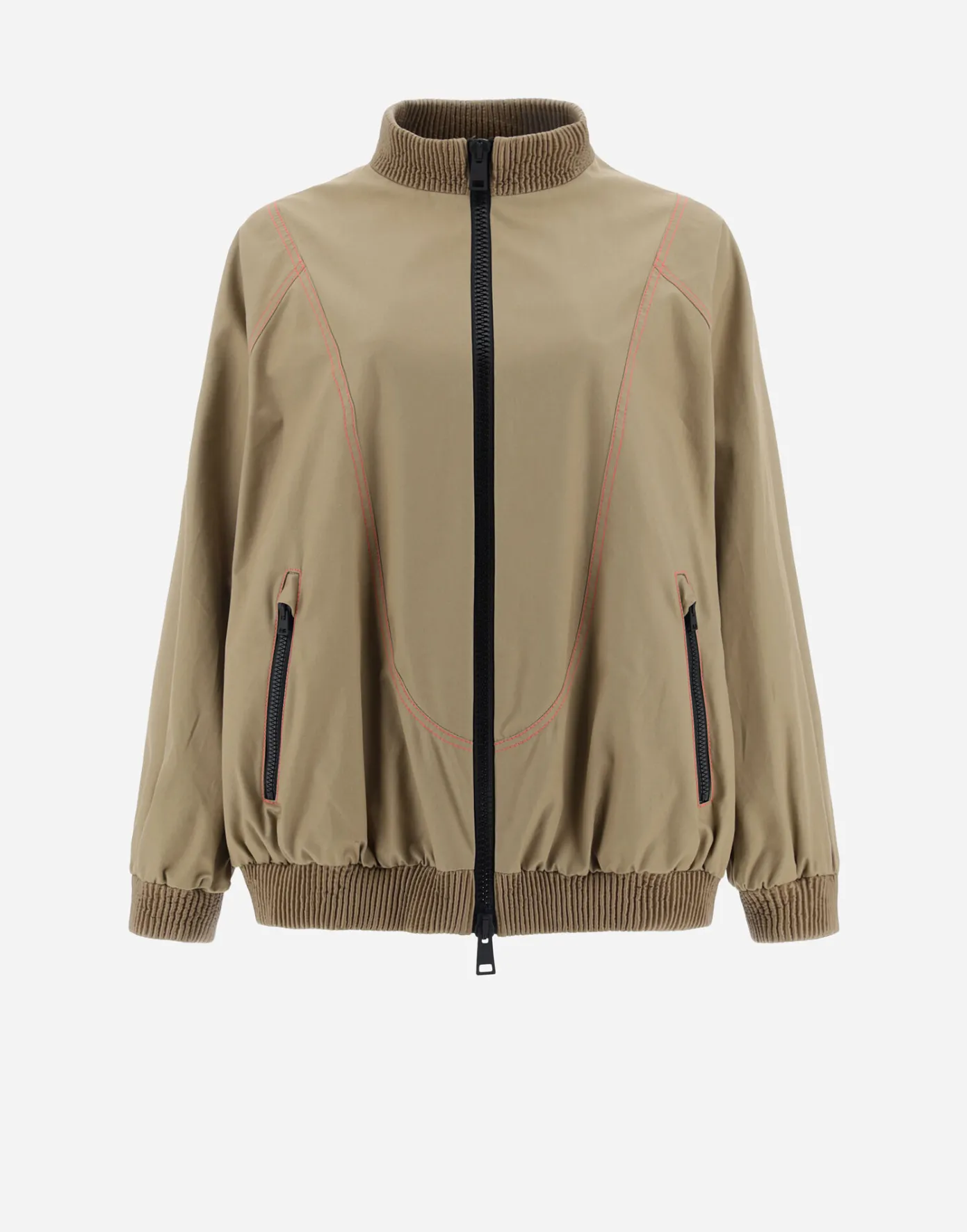 Herno Bomber | Bomber Camel/Neon Pink