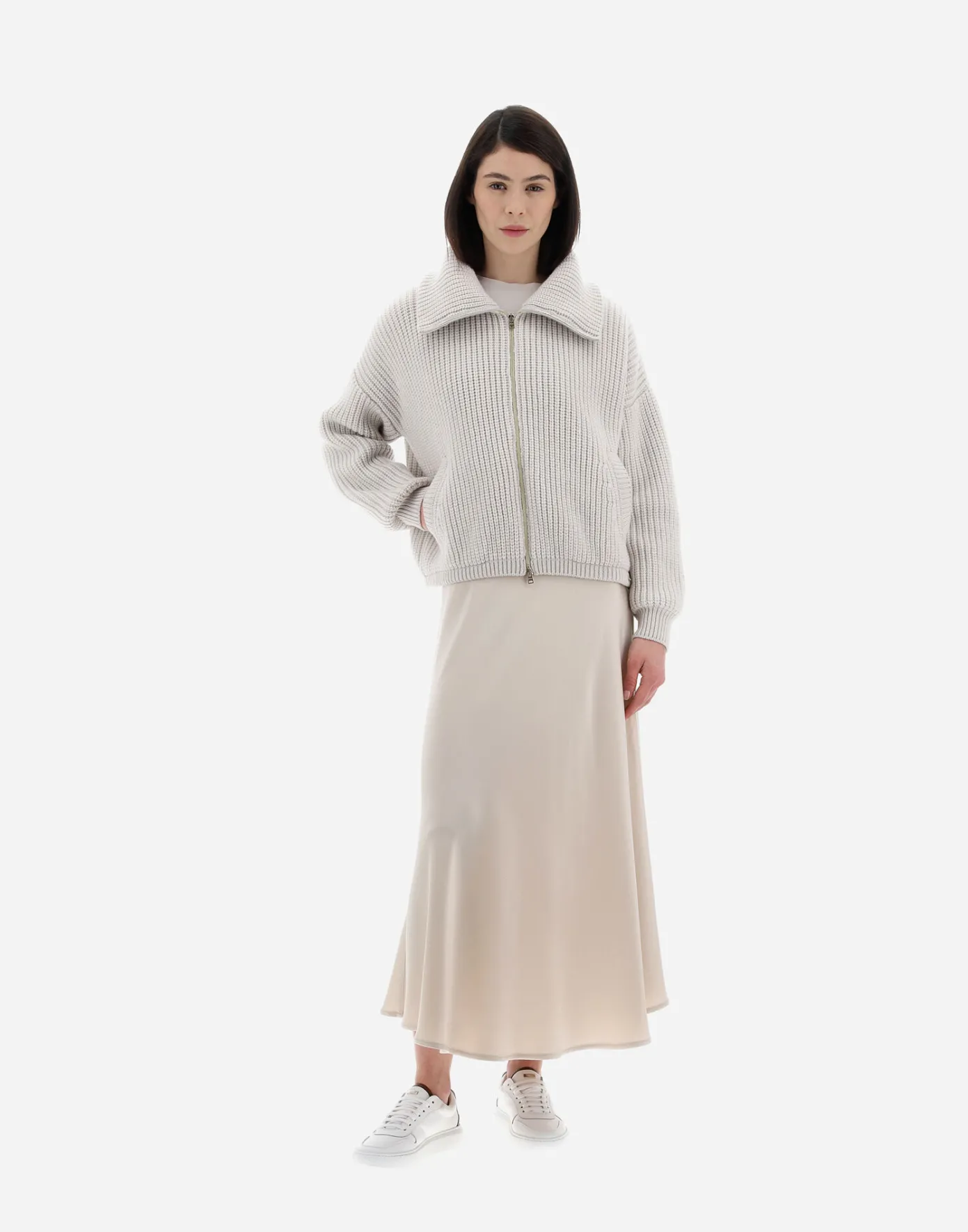 Herno Bomber | Bomber Mastic (Dove Grey)