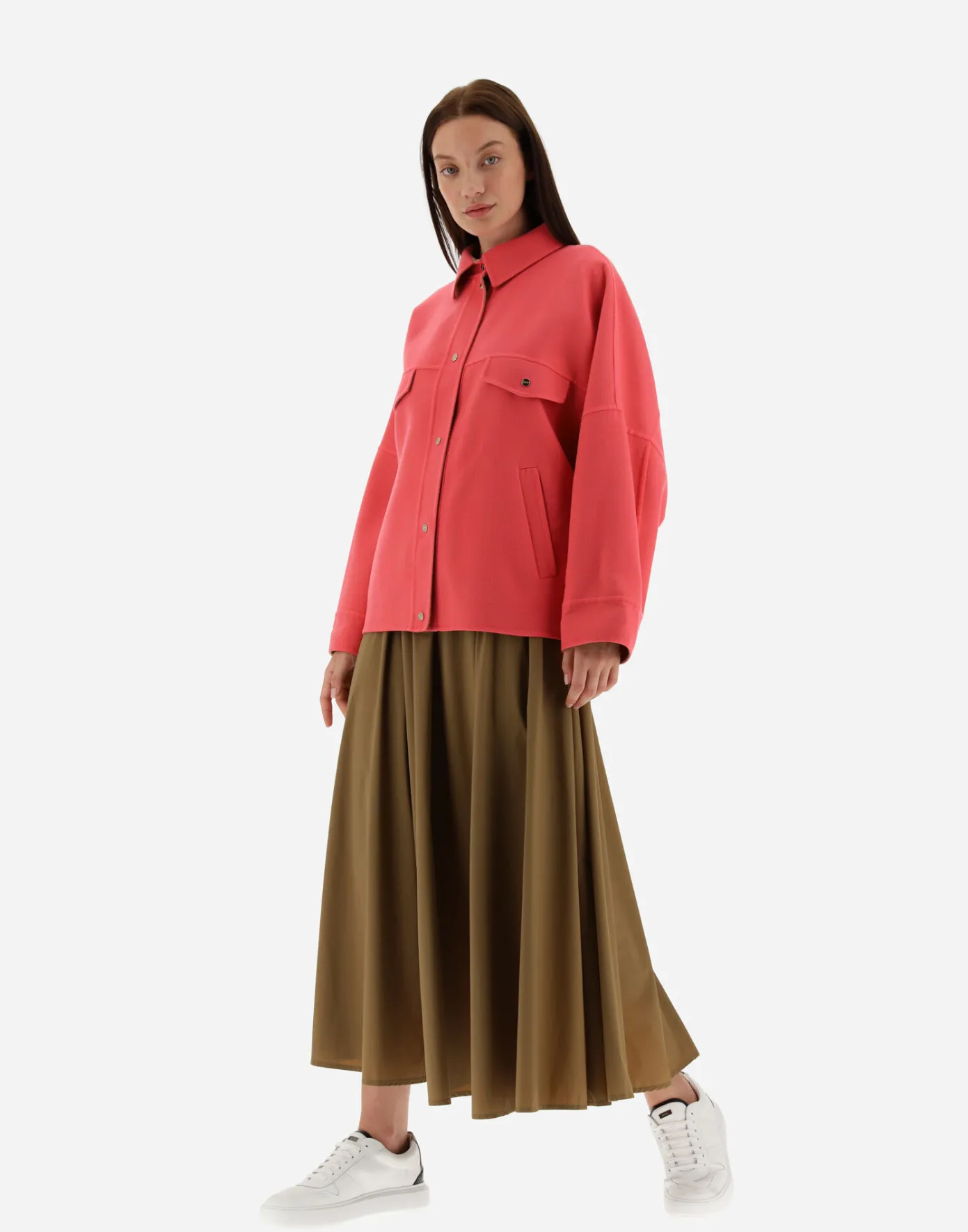 Herno Bomber | Bomber Neon Pink/Camel