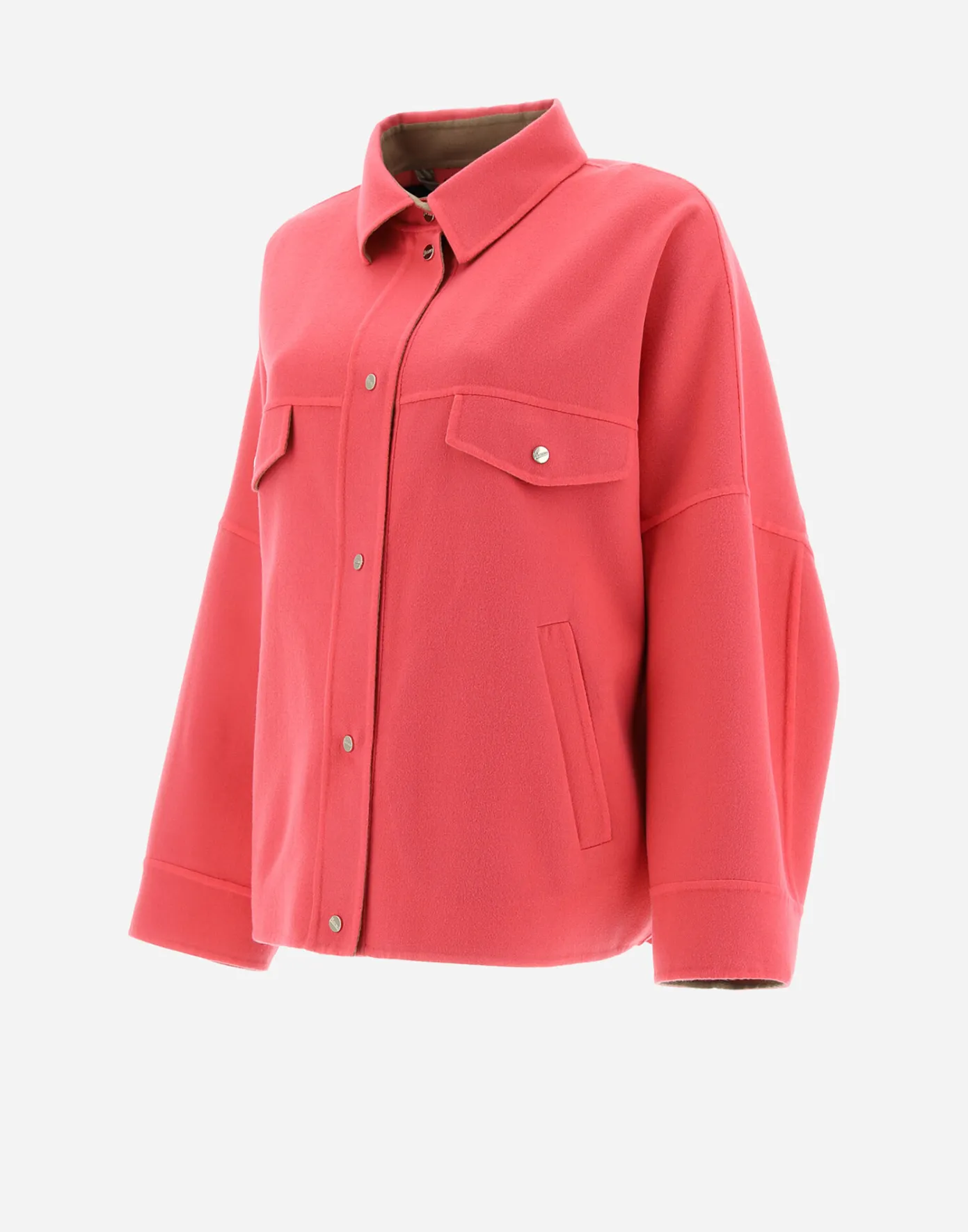 Herno Bomber | Bomber Neon Pink/Camel
