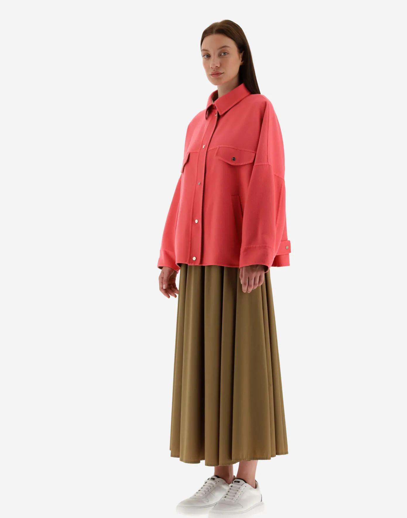 Herno Bomber | Bomber Neon Pink/Camel