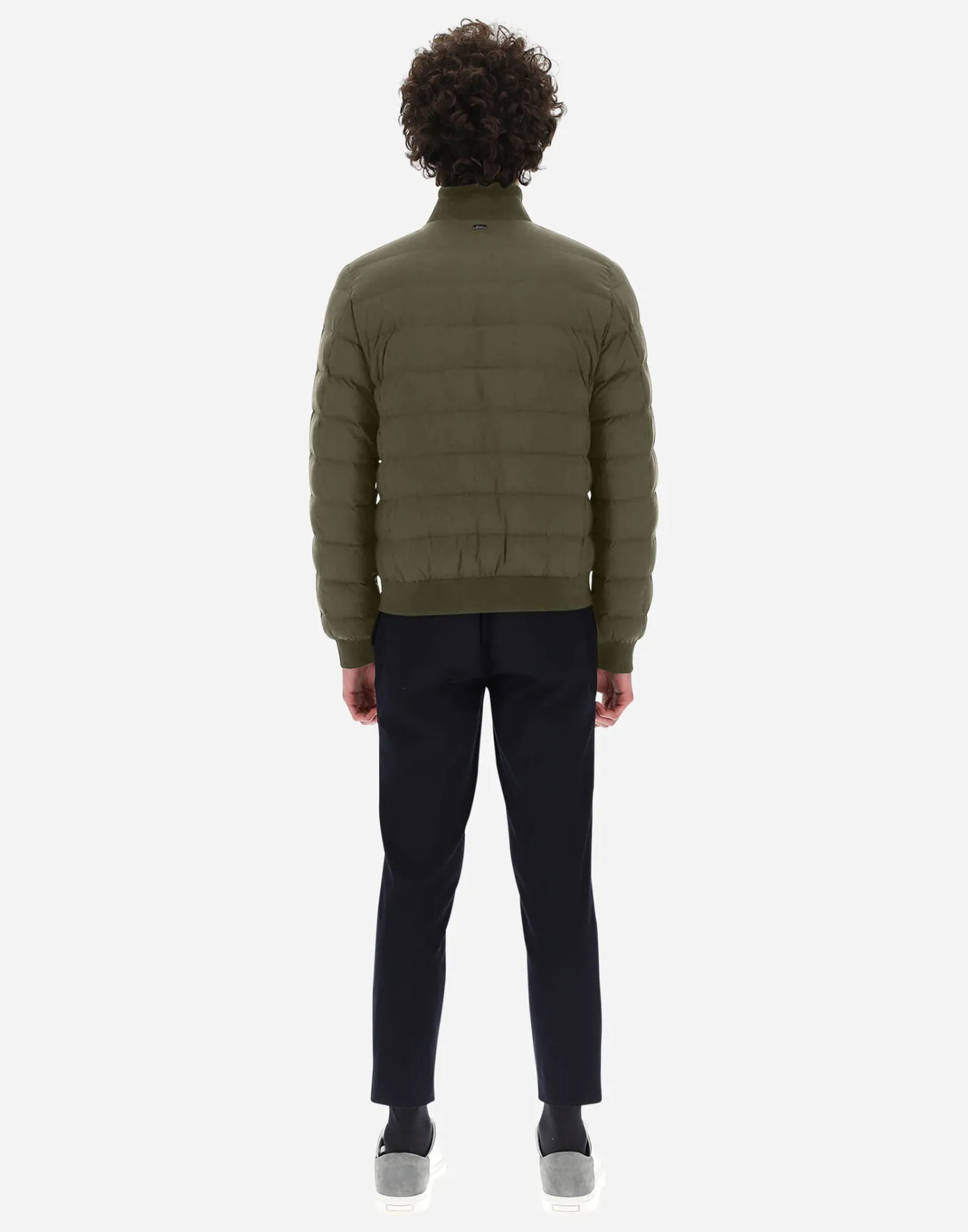 Herno Bomber | Bomber Green/Beige
