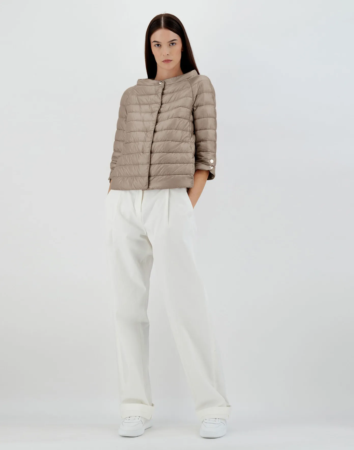 Herno Capes | Capes Light Dove Grey