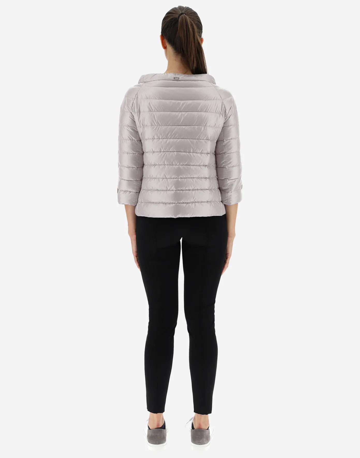 Herno Capes | Capes Grey Pearl