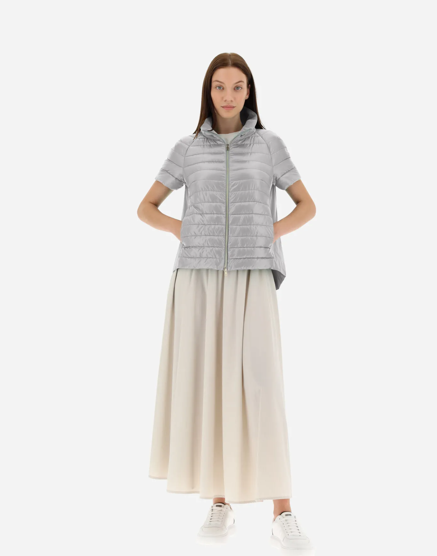 Herno Capes | Capes Light Grey