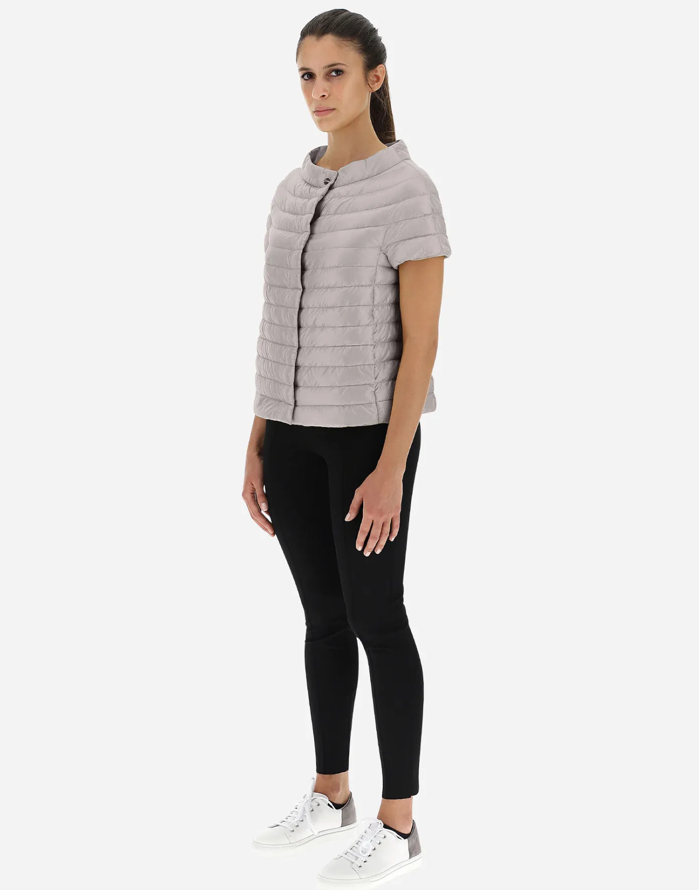 Herno Capes | Capes Grey Pearl