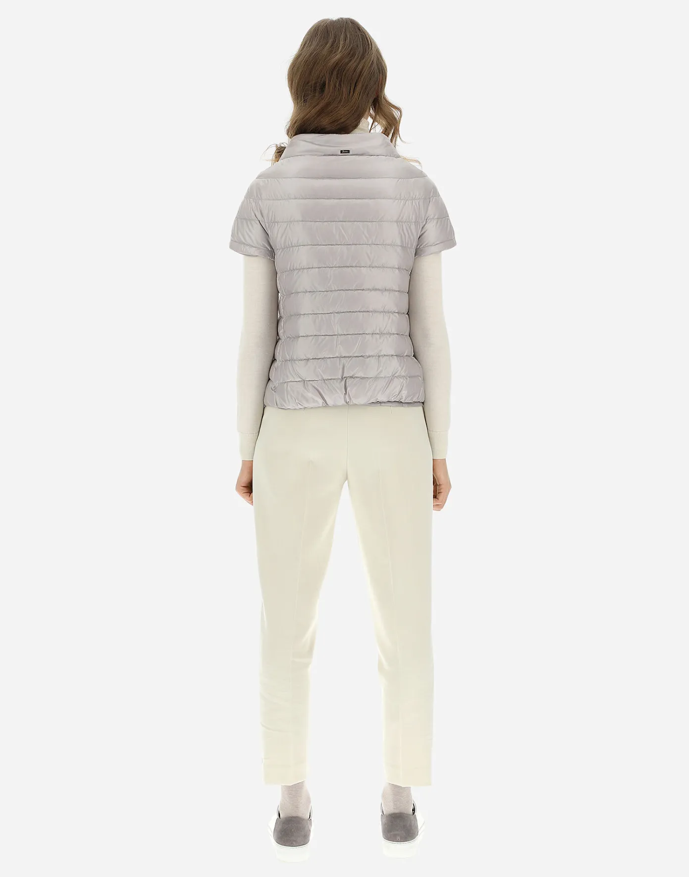 Herno Capes | Capes Grey Pearl