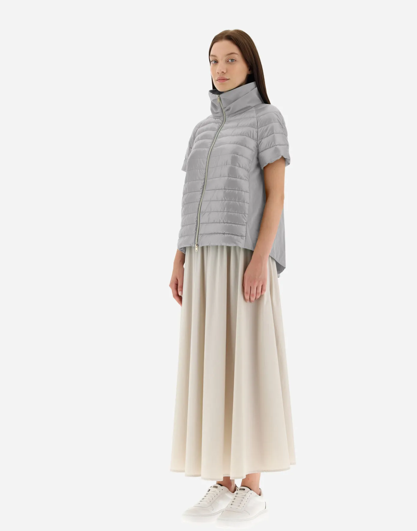 Herno Capes | Capes Light Grey