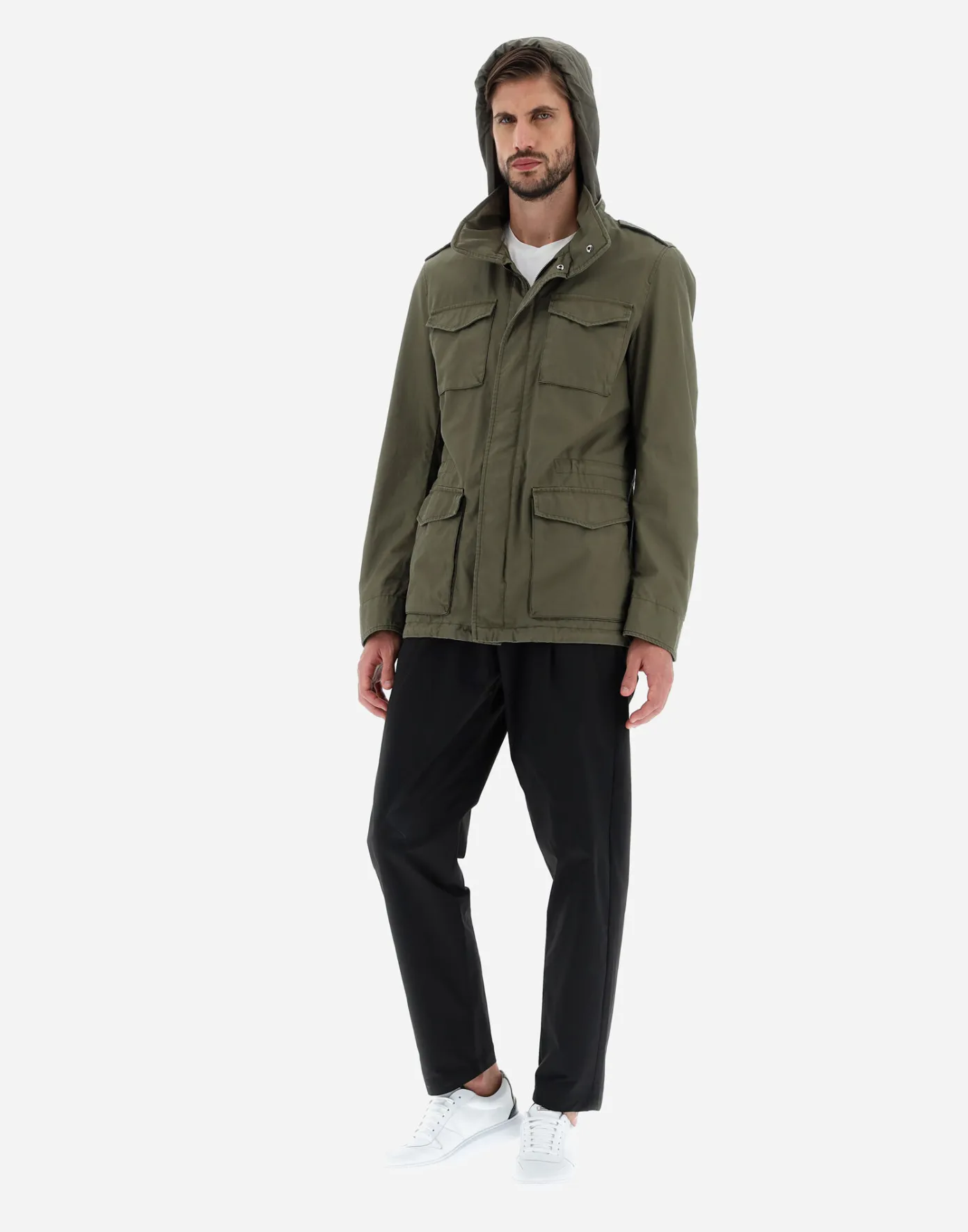 Herno Field Jacket | Field Jacket Light Military