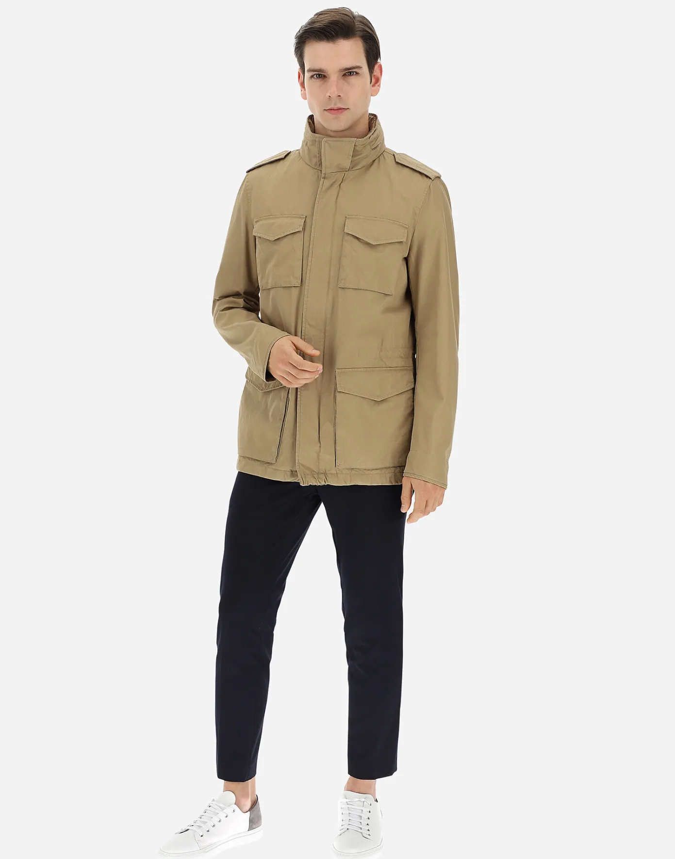 Herno Field Jacket | Field Jacket Camel
