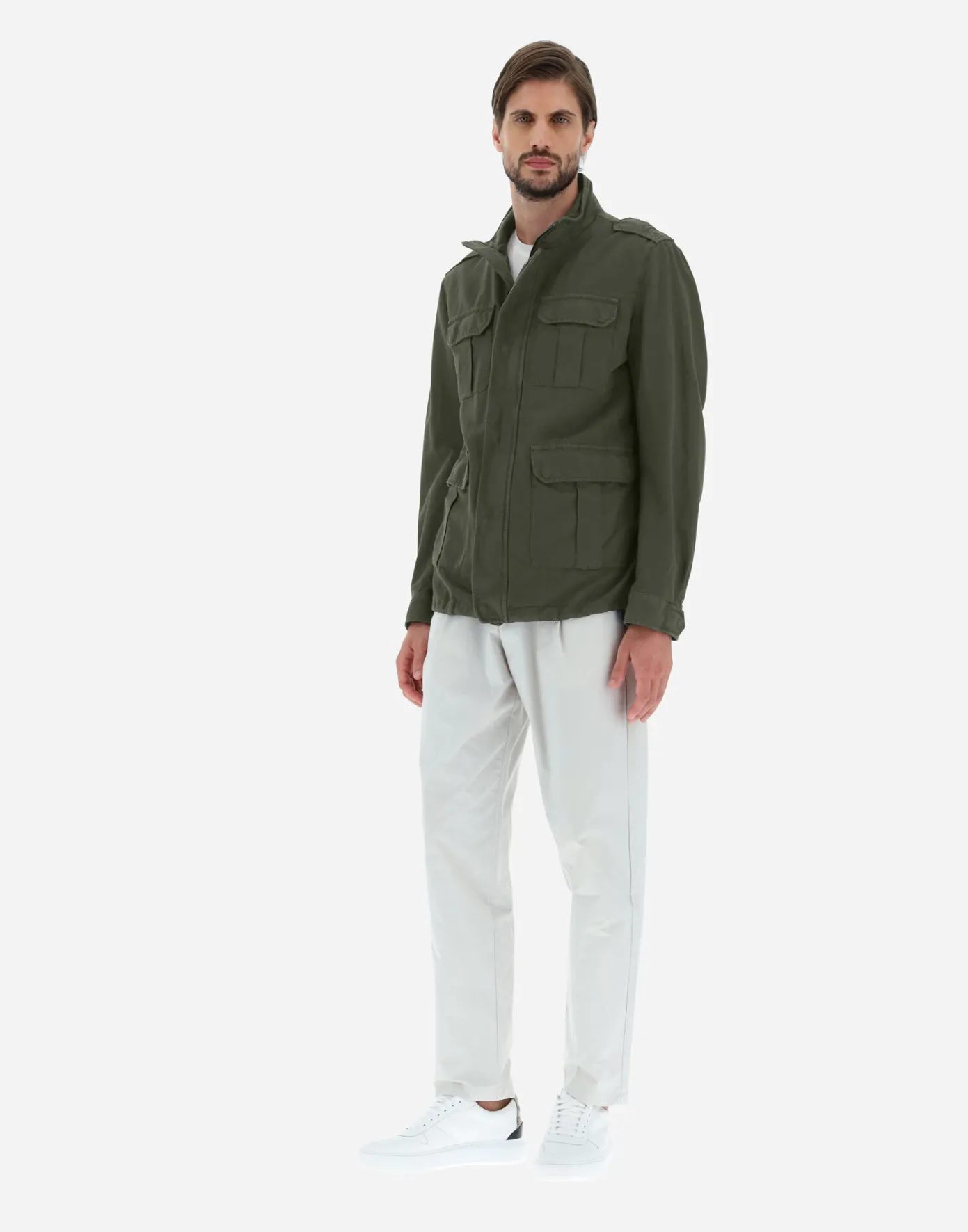 Herno Field Jacket | Field Jacket Light Military