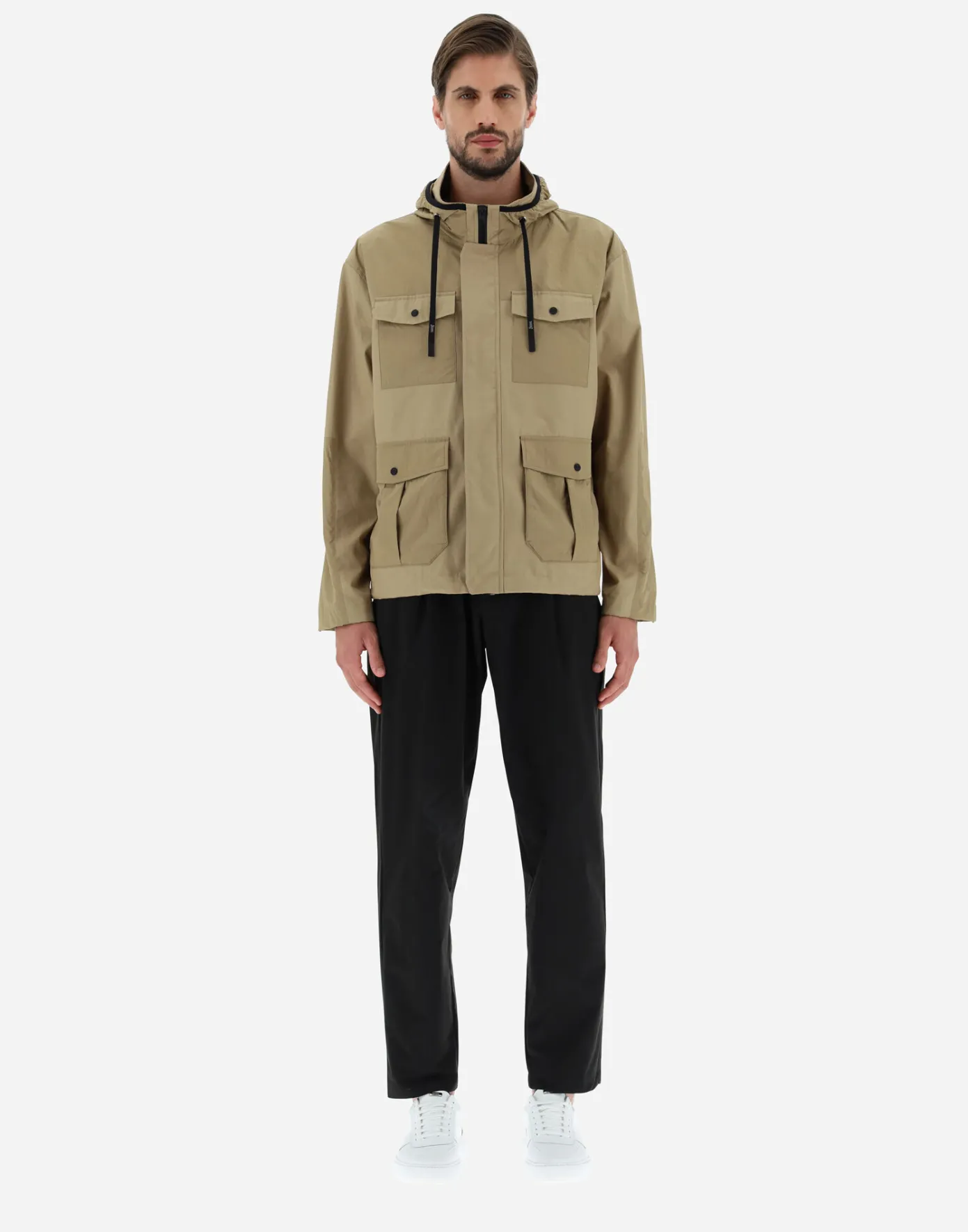 Herno Field Jacket | Field Jacket Sand