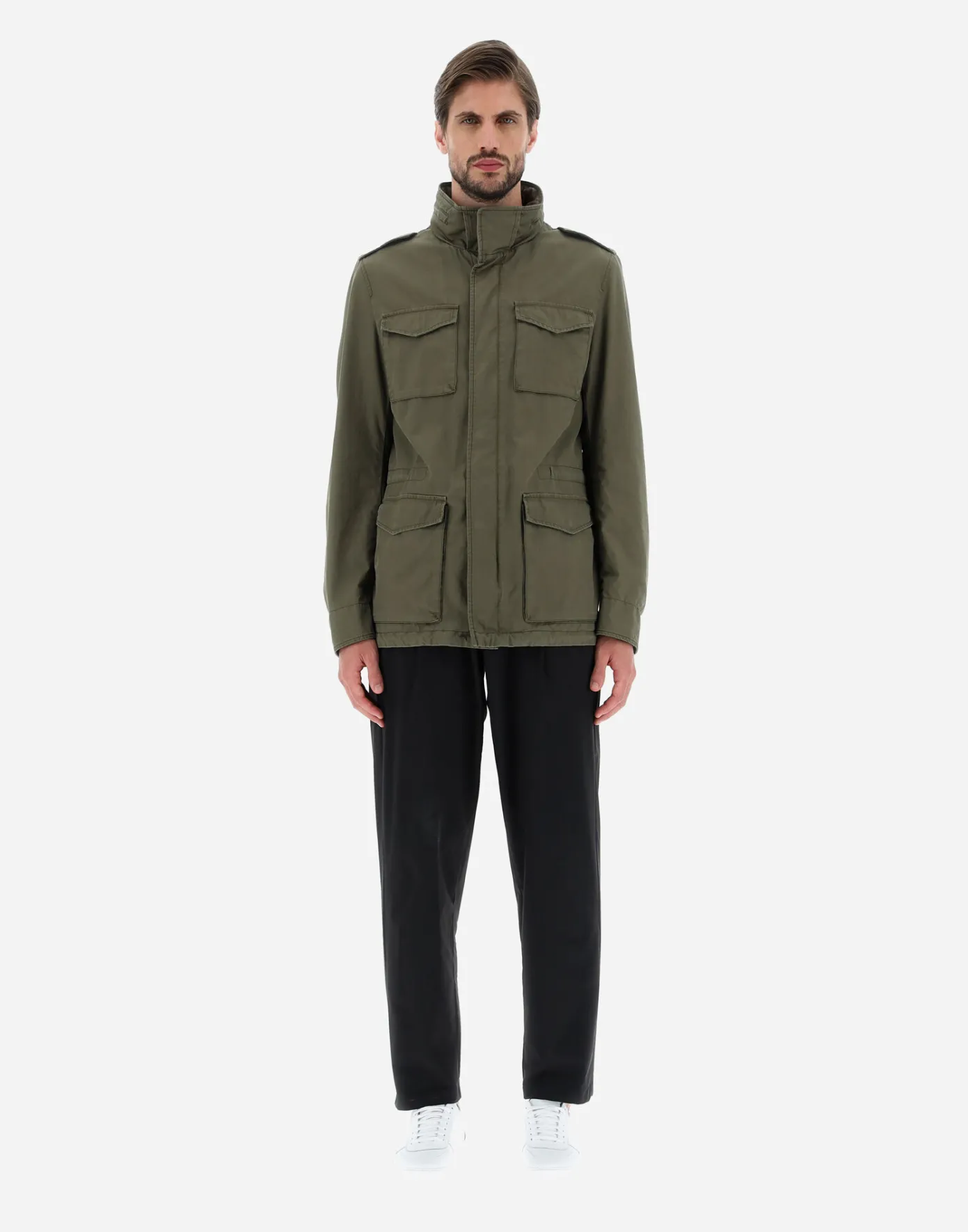 Herno Field Jacket | Field Jacket Light Military