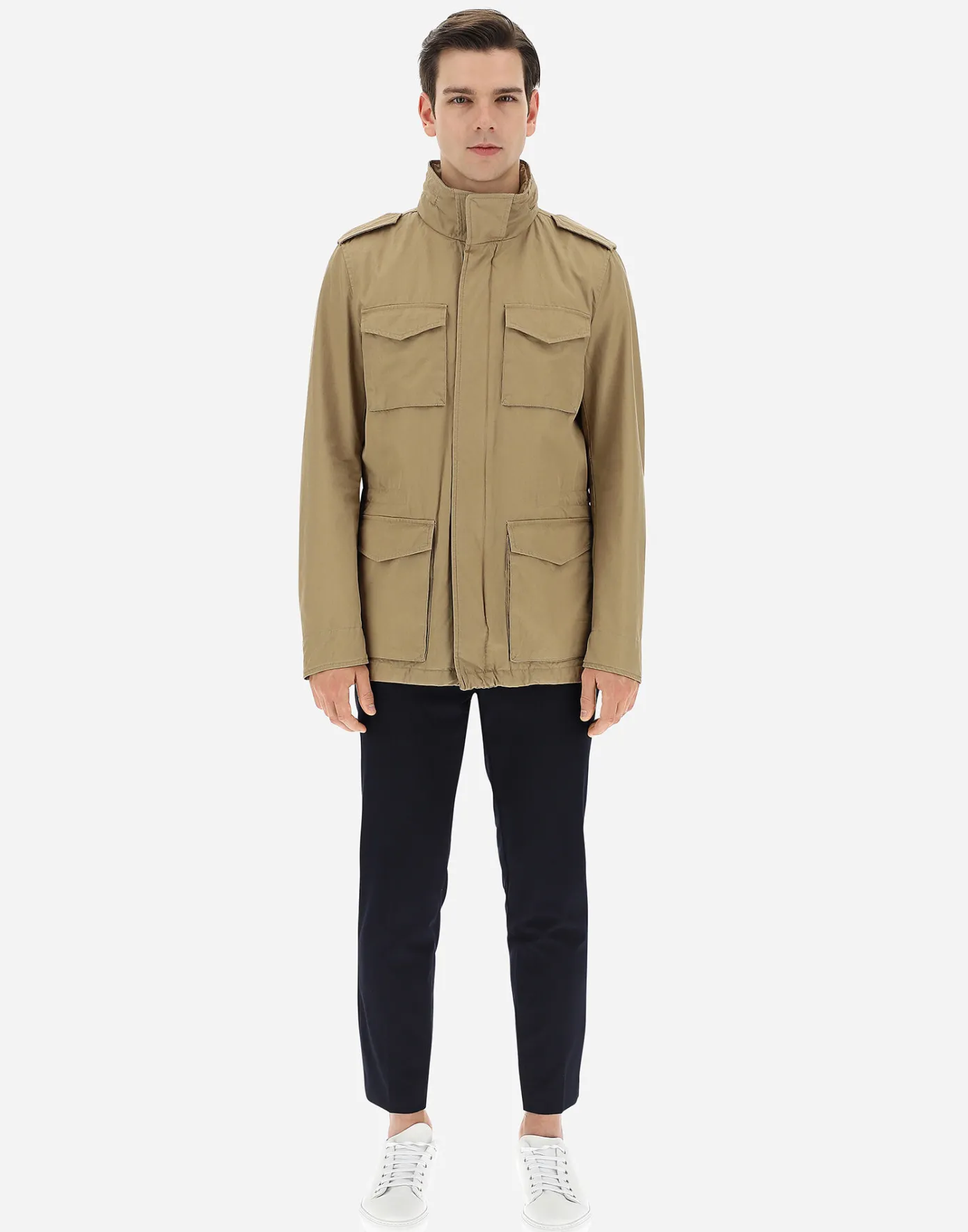 Herno Field Jacket | Field Jacket Camel