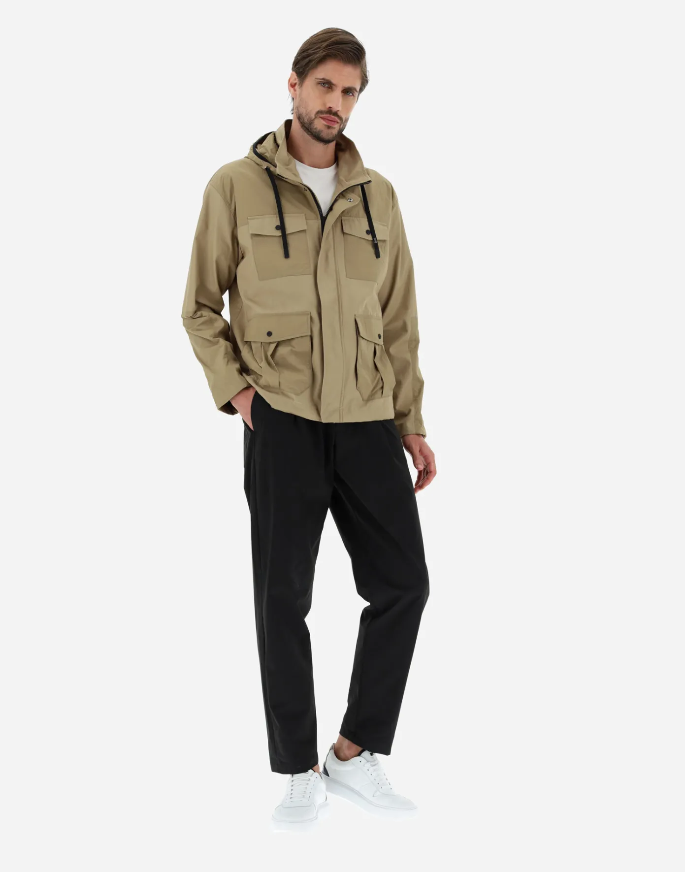 Herno Field Jacket | Field Jacket Sand