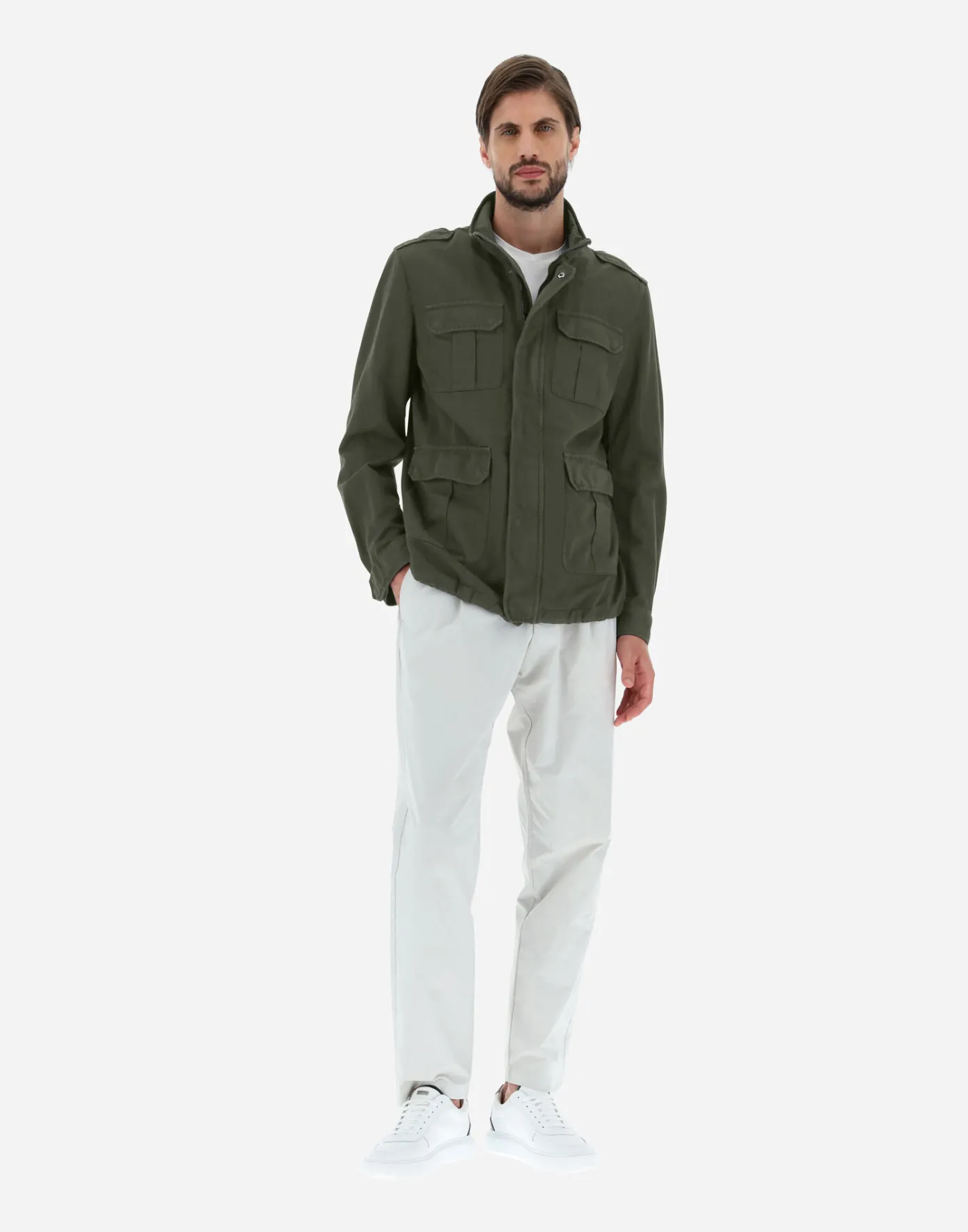 Herno Field Jacket | Field Jacket Light Military
