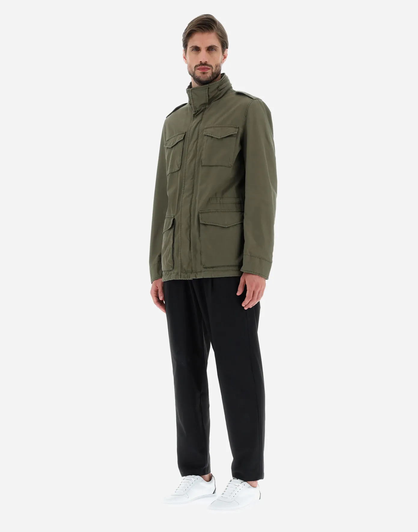Herno Field Jacket | Field Jacket Light Military